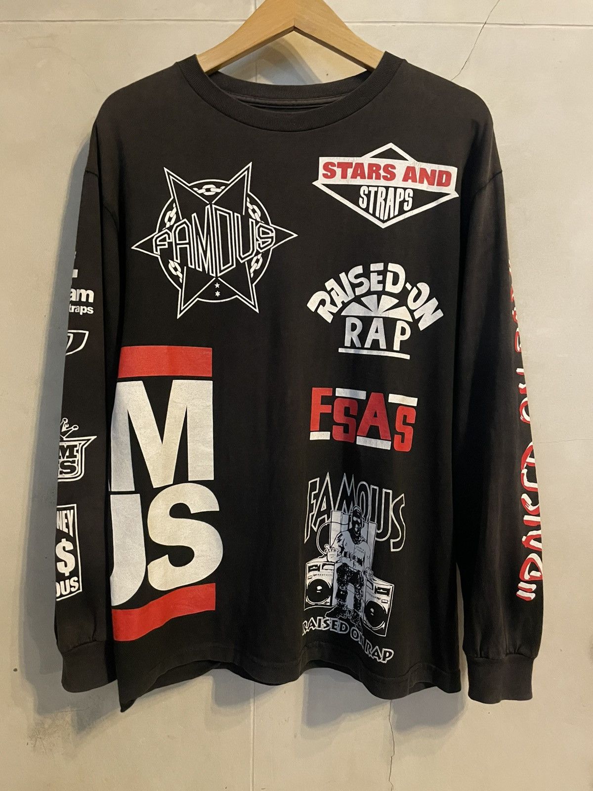 Vintage Famous travis run dmc beastie ruff outkast ripoff tee size M Size US M / EU 48-50 / 2 - 1 Thumbnail