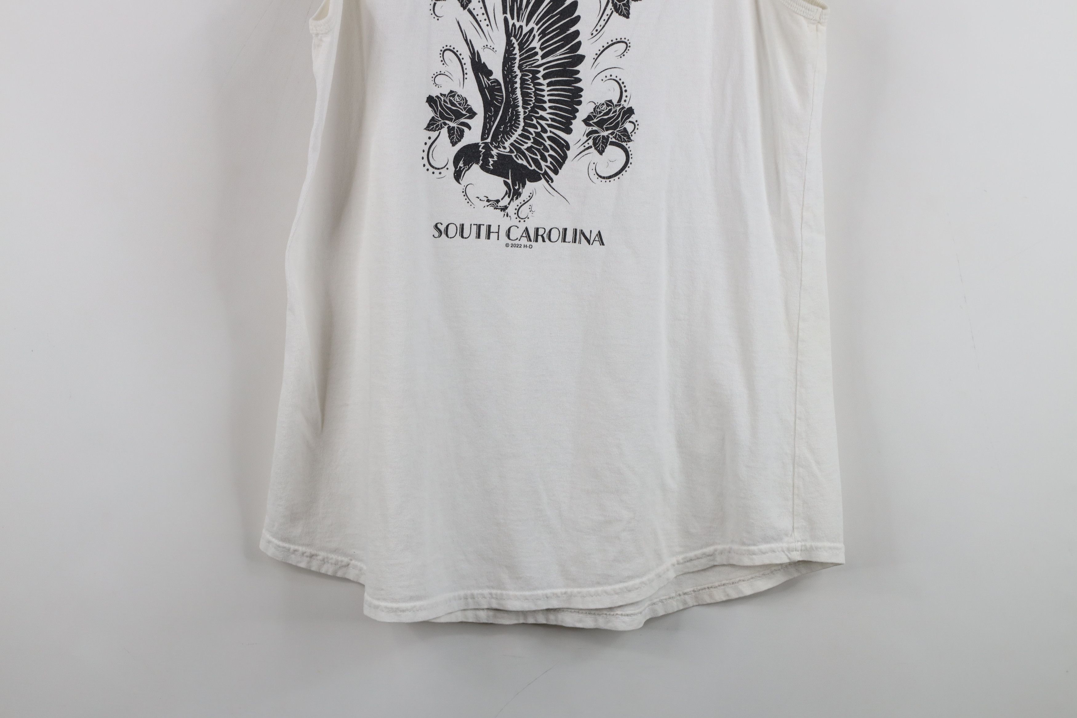 Harley Davidson Vintage Y2K Harley Davidson Phoenix Tank Top T-Shirt White Size L / US 10 / IT 46 - 15 Thumbnail