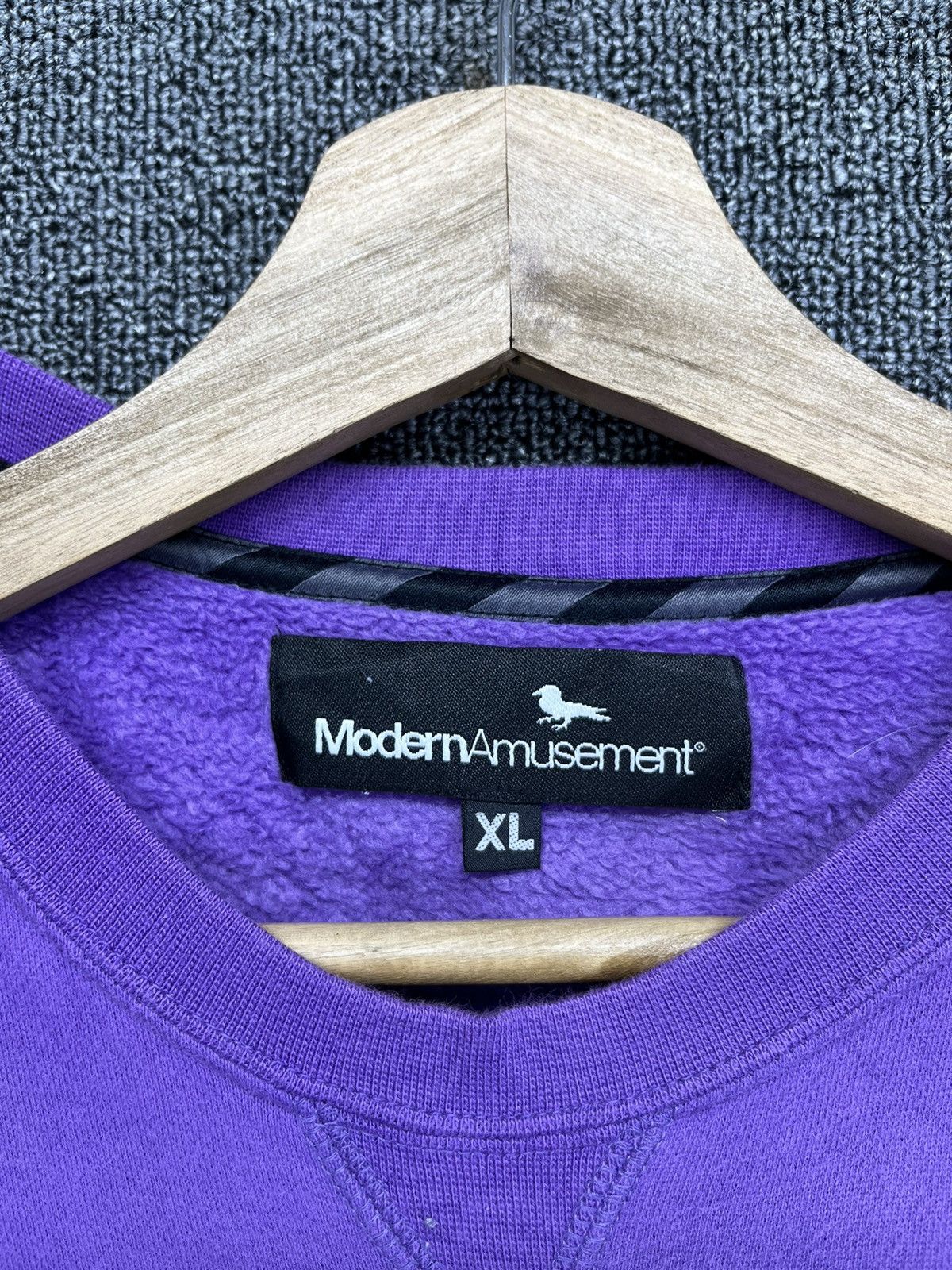 Modern Amusement Modern Amusement Purple Sweatshirt Size XL / US 12-14 / IT 48-50 - 6 Thumbnail