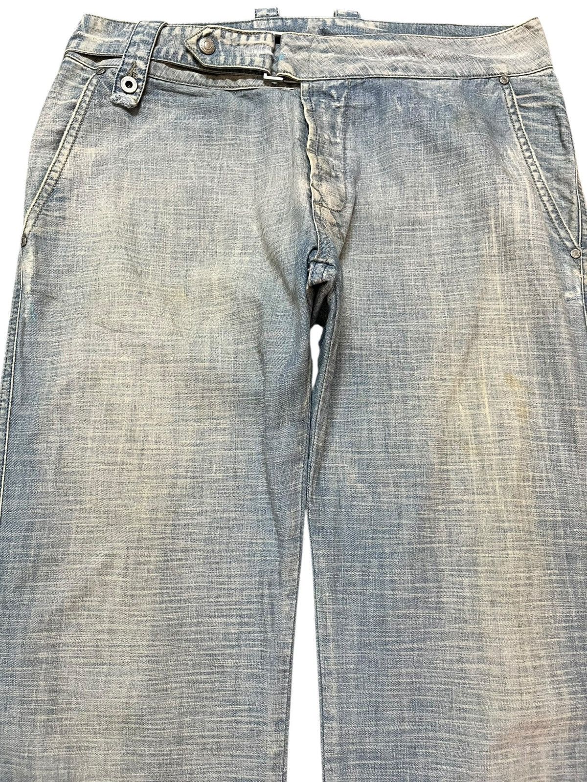 Diesel Vintage Diesel Faded Baggy Wide Leg Skater Denim Size US 32 / EU 48 - 2 Thumbnail