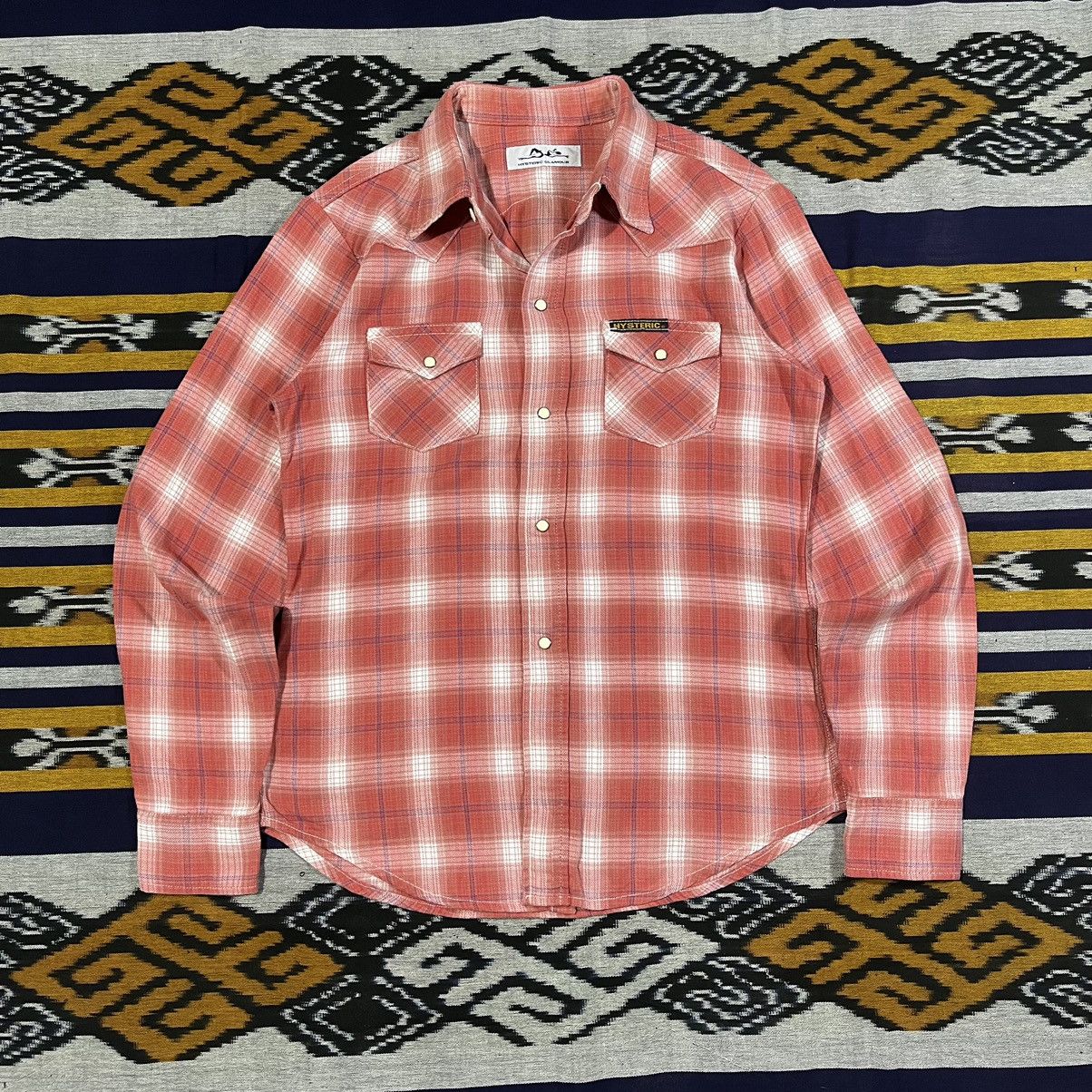 Hysteric Glamour Hysteric Glamour Snap Button Western Shirt Double Pocket Size US S / EU 44-46 / 1 - 1 Thumbnail