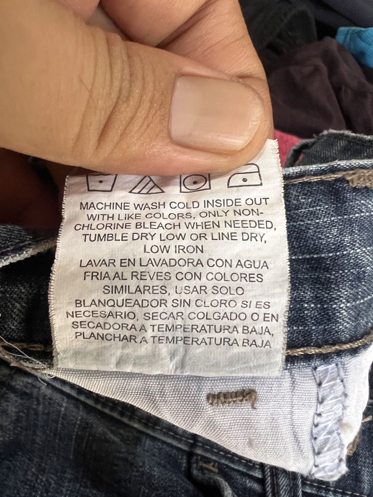 Wrangler 🔥Wrangler Cargo Cropped Denim Size US 43 - 13 Thumbnail