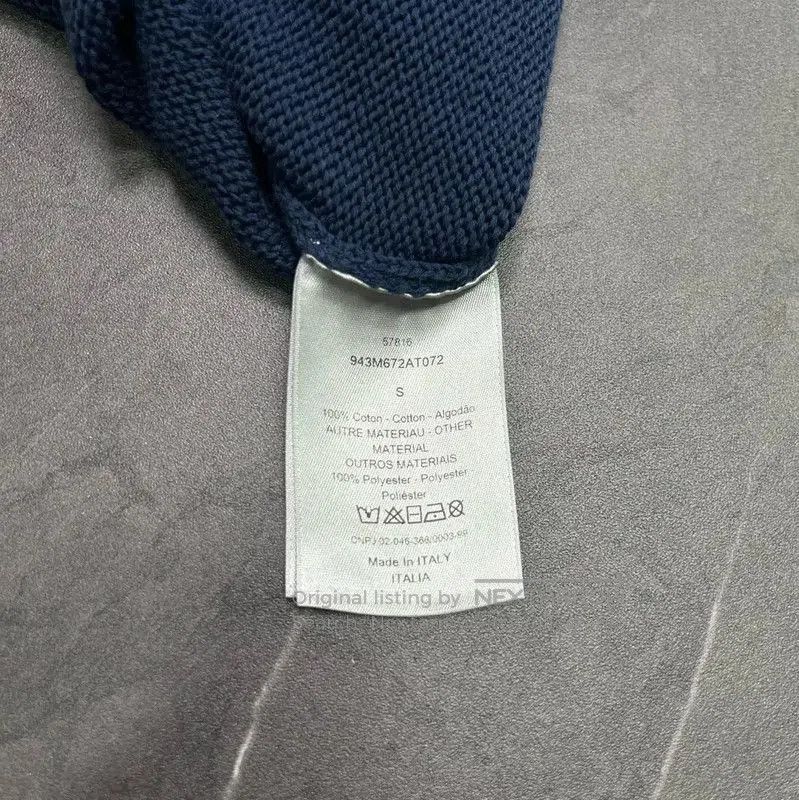 Dior Dior Blue Men's Knit Pullover Sweater . Size US S / EU 44-46 / 1 - 8 Thumbnail