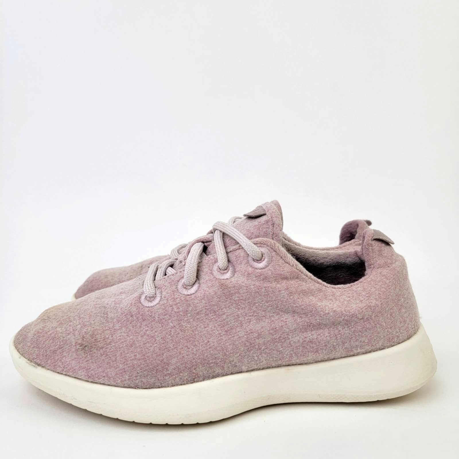 Allbirds Allbirds Wool Runner WR Mizzles Hazy Mauve (Blizzard Sole) Size US 8 / IT 38 - 3 Thumbnail