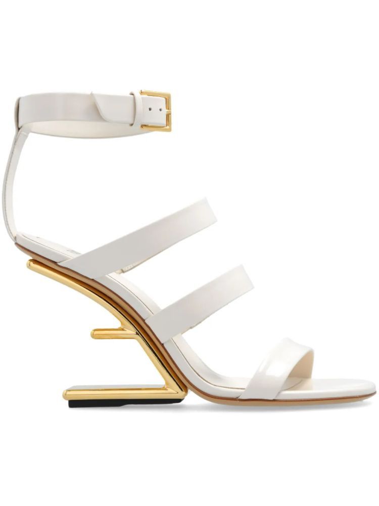 Fendi o1s1wg110525 Sandals in White Size US 7.5 / IT 37.5 - 2 Thumbnail