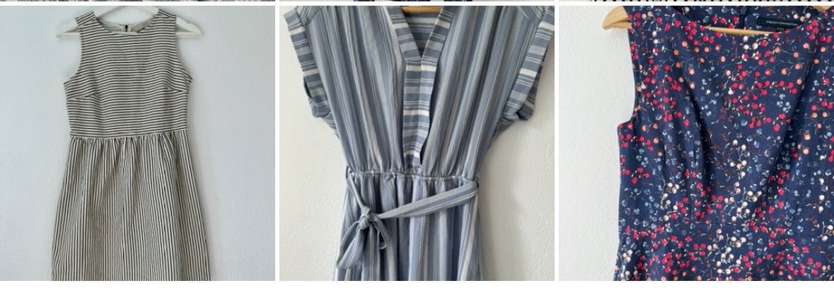 French Connection × Loft 3 Summer Dresses Monteau / French connection/ Loft US 4 Size S / US 4 / IT 40 - 1 Thumbnail