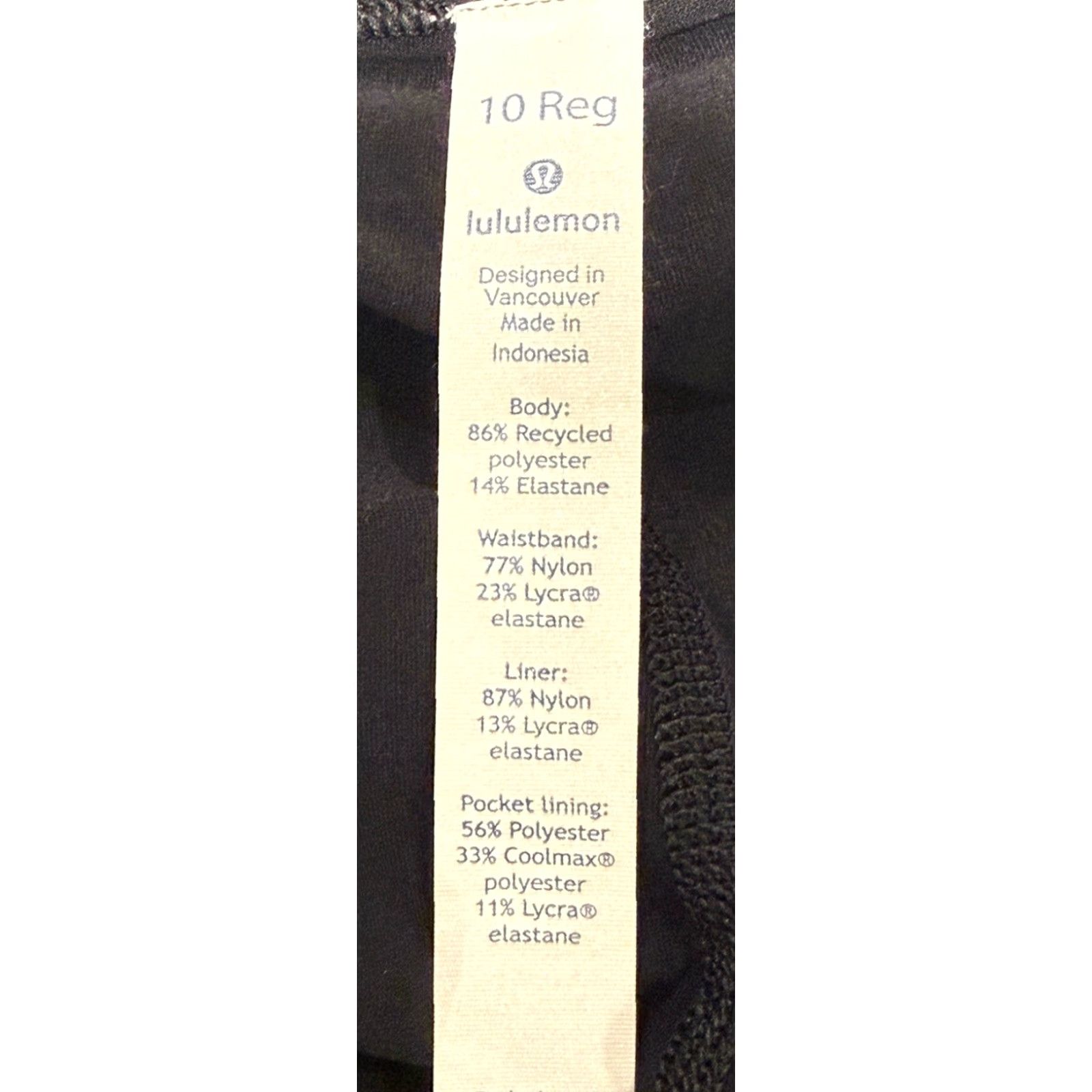 Lululemon LULULEMON Women's SZ 10 REG CIRCUIT BREAKER II Skirt Skort Dark Gray Solid Pattern Lightweight Pockets Lined Pleated Polyester Spandex Casual Travel Size 32" / US 10 / IT 46 - 6 Thumbnail