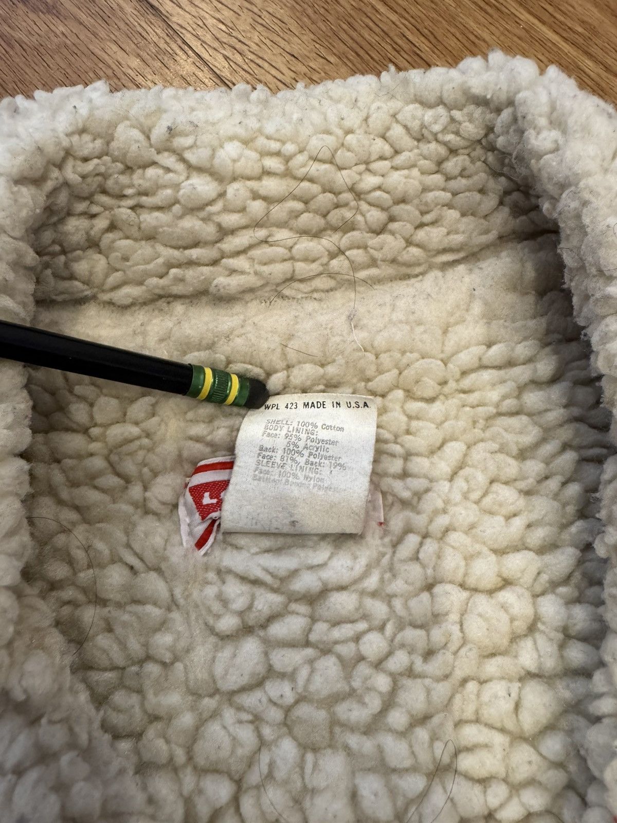 Levi's × Vintage Levis 70s Orange Tab Sherpa Size US L / EU 52-54 / 3 - 7 Thumbnail
