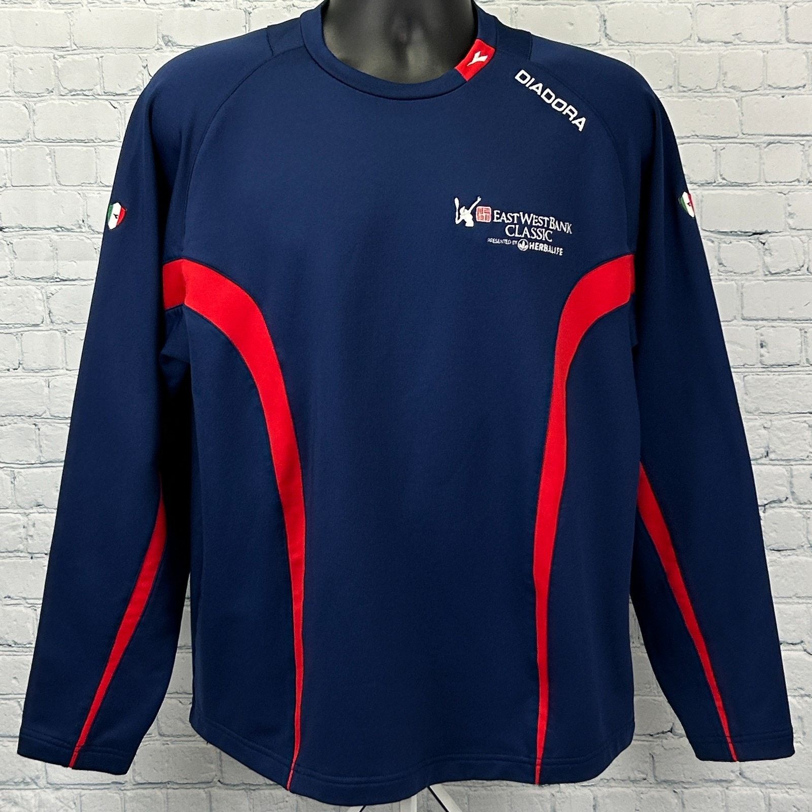 Diadora WTA Los Angeles US Open Womens Tennis Shirt East West Medium Size M / US 6-8 / IT 42-44 - 1 Thumbnail
