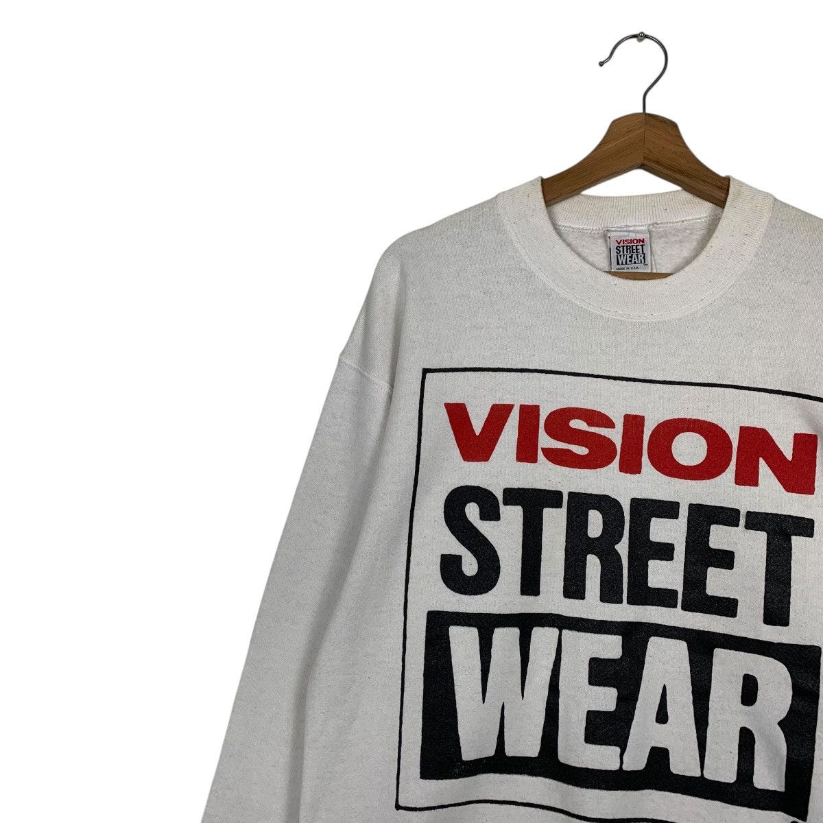 Vision Streetwear Vintage Vision Streetwear Big Logo Sweatshirt Size US L / EU 52-54 / 3 - 6 Thumbnail