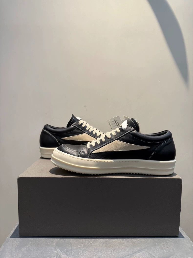 Rick Owens rick owens Leather low-top calfskin infringing Vans board s Size US 9 / EU 42 - 4 Thumbnail