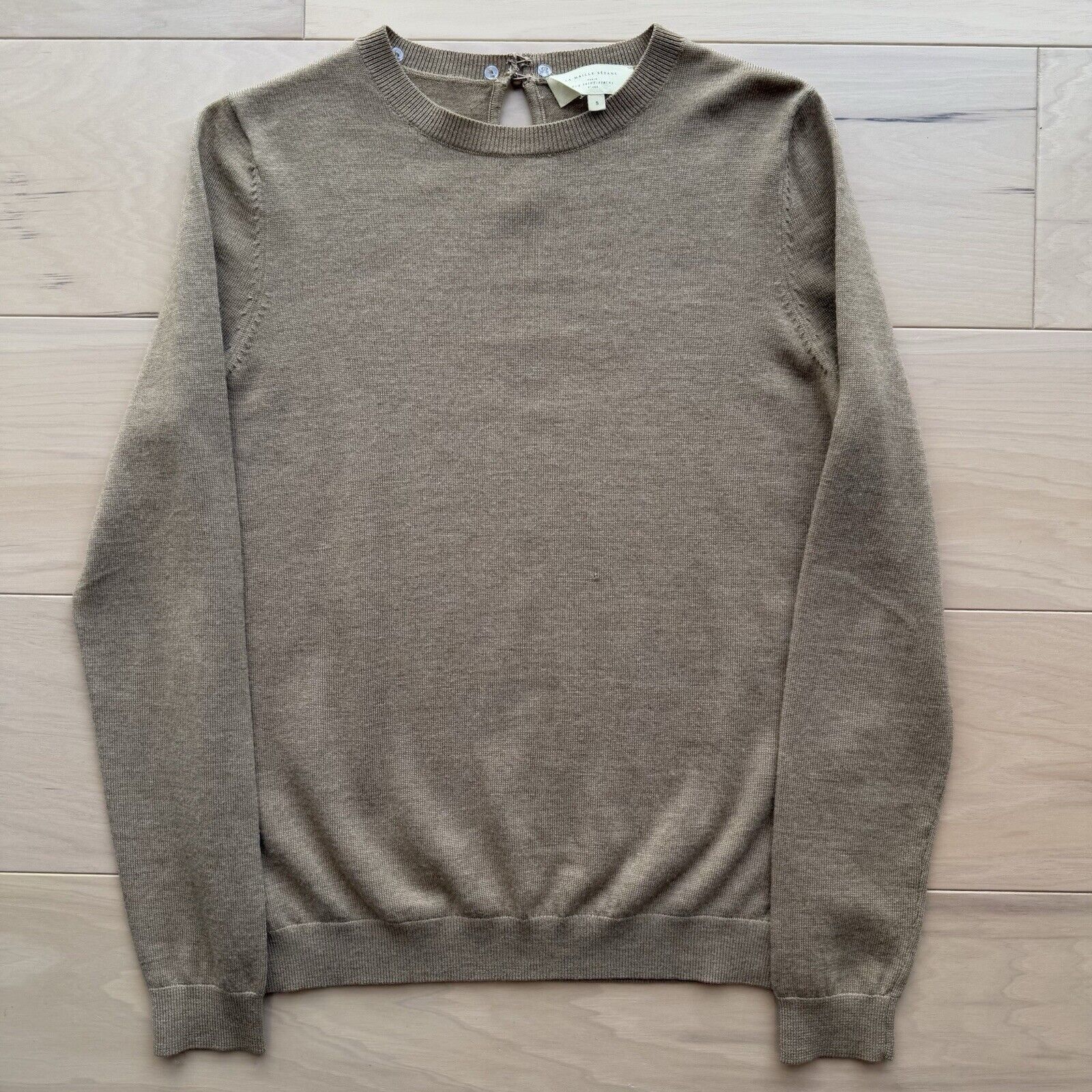 Sezane La Maille Sezane Sweater Women's Small Brown Wool Glam Boho Size S / US 4 / IT 40 - 2 Thumbnail