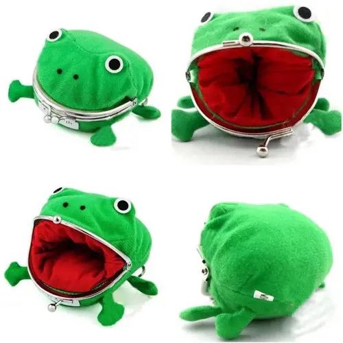 Designer × Other Anime Frog Coin Pouch Size ONE SIZE - 2 Thumbnail