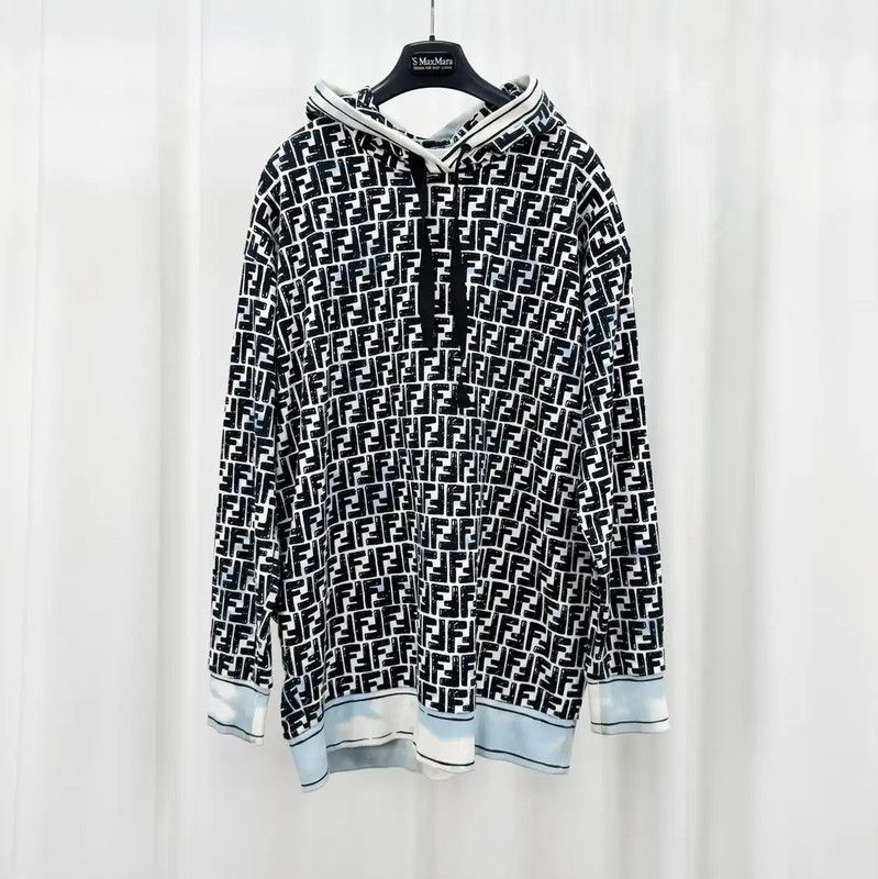 Fendi Fendi Multicolor Cotton Long Sleeve Sweatshirt 0089 Size US S / EU 44-46 / 1 - 1 Thumbnail