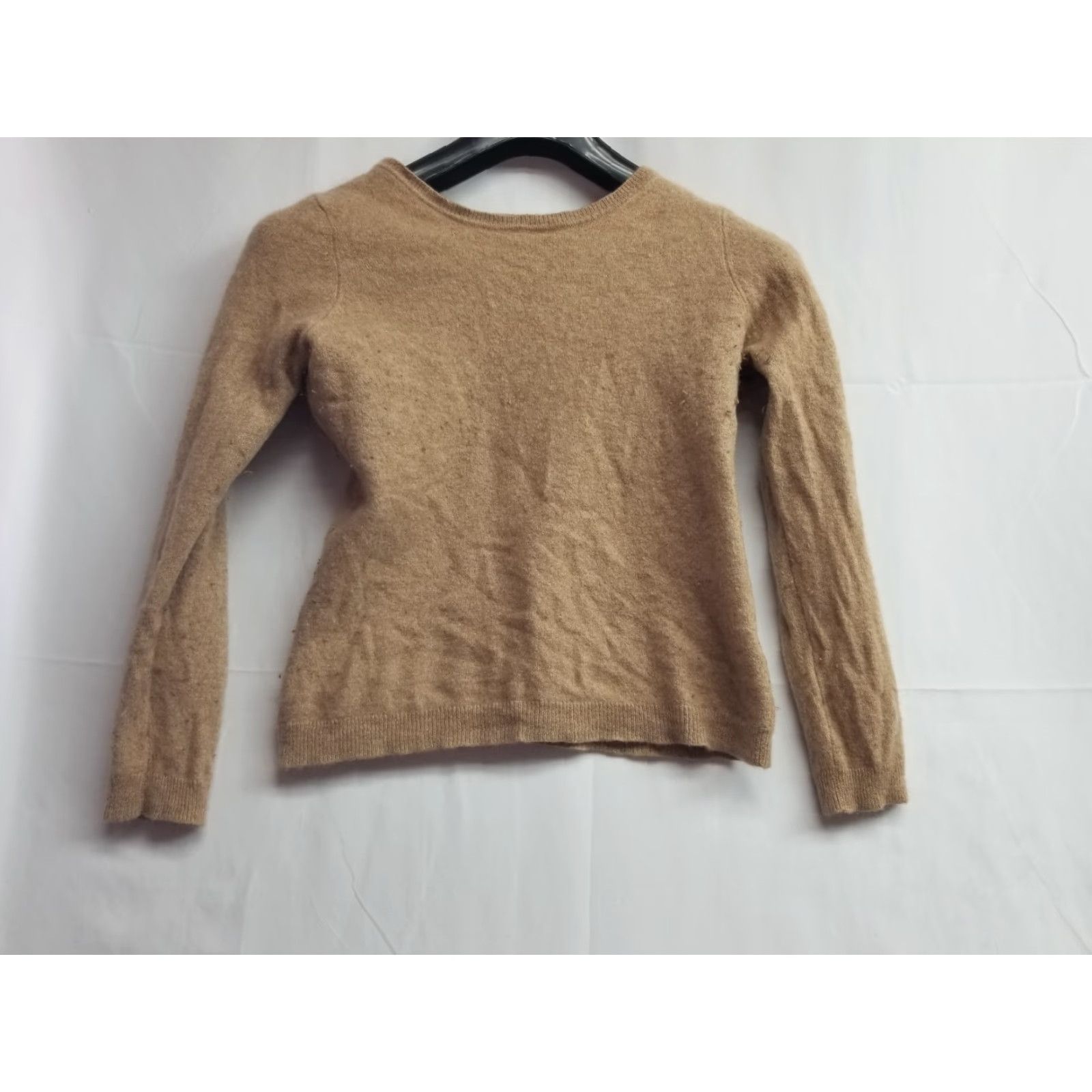 Charter Club VINTAGE Charter Club Sweater Women Crew Neck Casual Beige Cashmere Knit Pullover S-XS Large Tag Winter Mens? No. Size S / US 4 / IT 40 - 2 Thumbnail