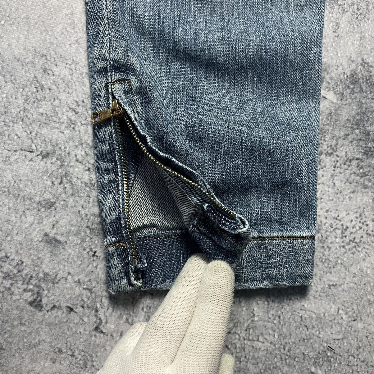 Dolce & Gabbana Vintage Dolce & Gabbana Distressed Blue Denim Jeans Luxury Size 30" / US 8 / IT 44 - 9 Thumbnail
