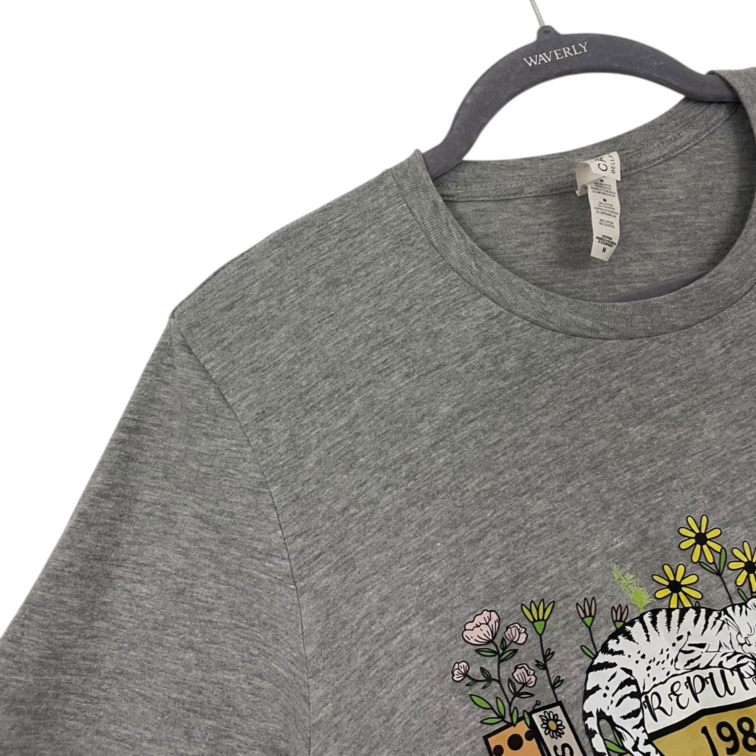 Other Bella + Canvas Grey Taylor's Version Graphic Tee Size M / US 6-8 / IT 42-44 - 3 Thumbnail