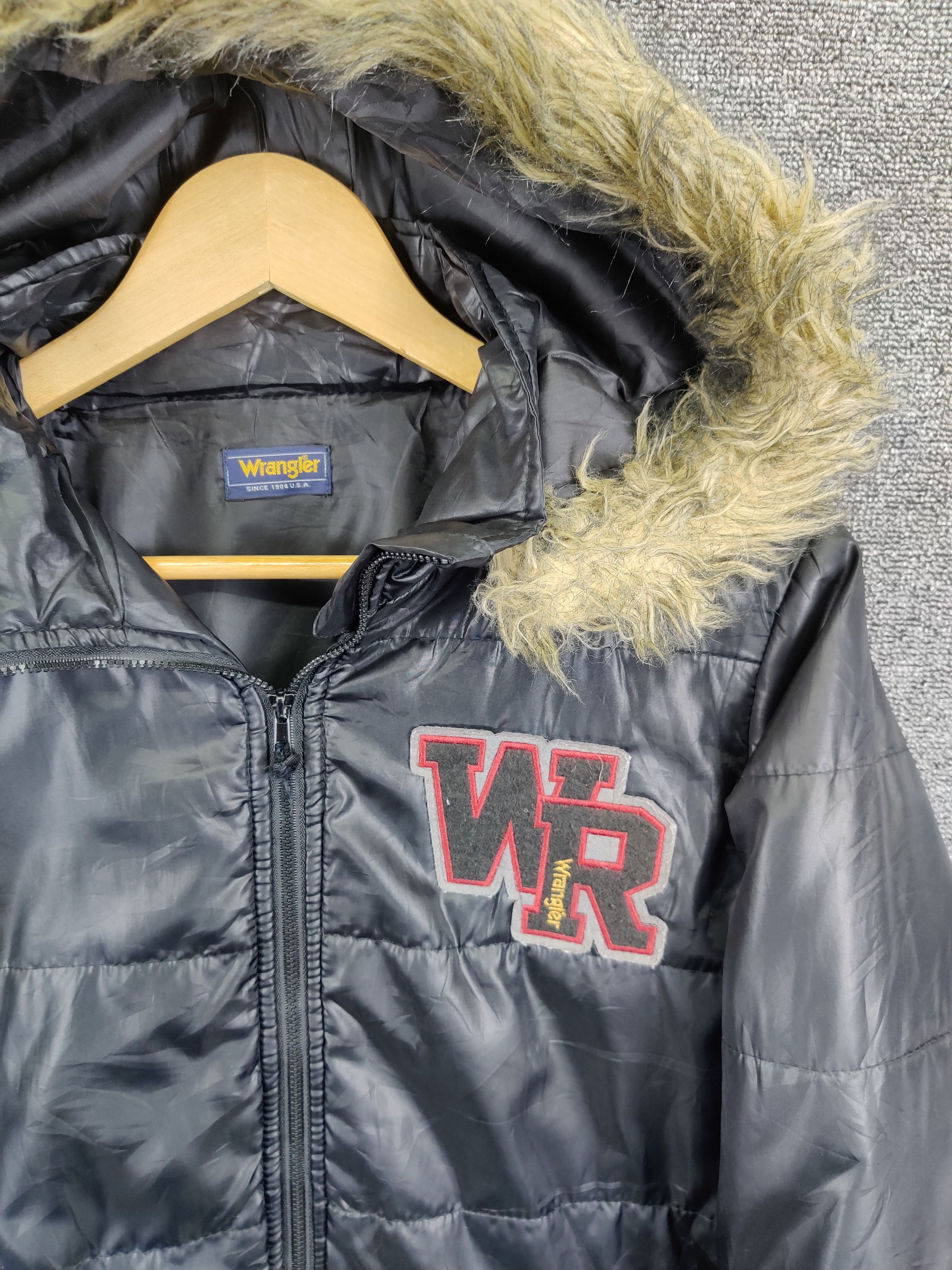 Wrangler Vintage 90s Wrangler Puffer Fur Jacket Size US M / EU 48-50 / 2 - 6 Thumbnail