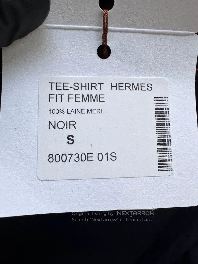 Hermes Hermes Black Sport Short Sleeve Size S / US 4 / IT 40 - 6 Thumbnail