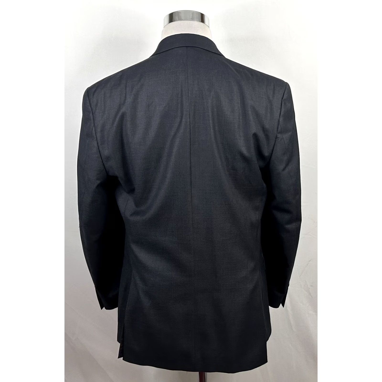 Michael Kors Michael Kors Sport Coat 40R Dark Gray Two Button Double Vented Poly Rayon Blend Mens Size US XS / EU 42 / 0 - 6 Thumbnail