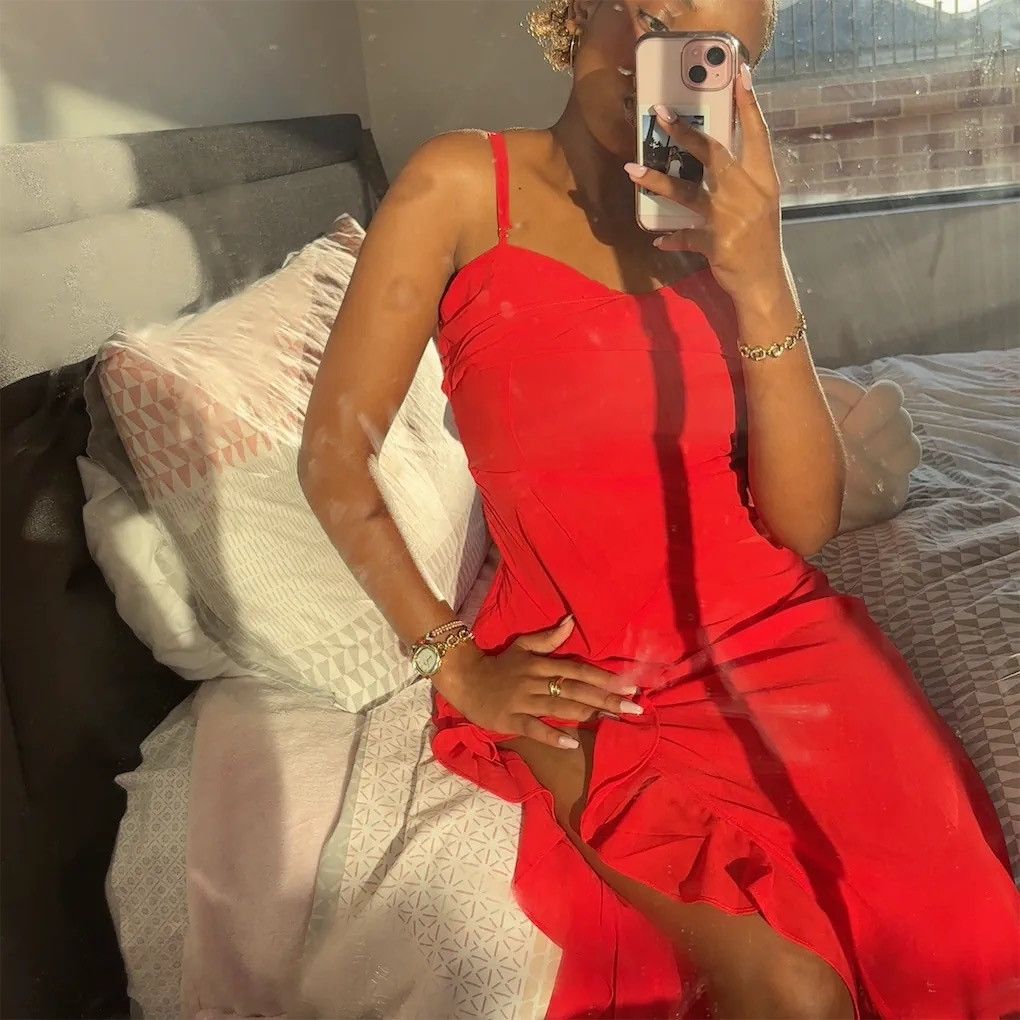 Dress the Population Red dress / dinner dress Size S / US 4 / IT 40 - 5 Thumbnail