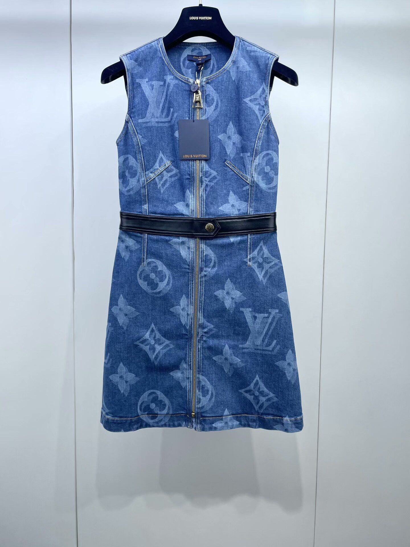 Louis Vuitton Louis Vuitton Monogram Denim Dress Size US 36 / EU 52 - 1 Thumbnail