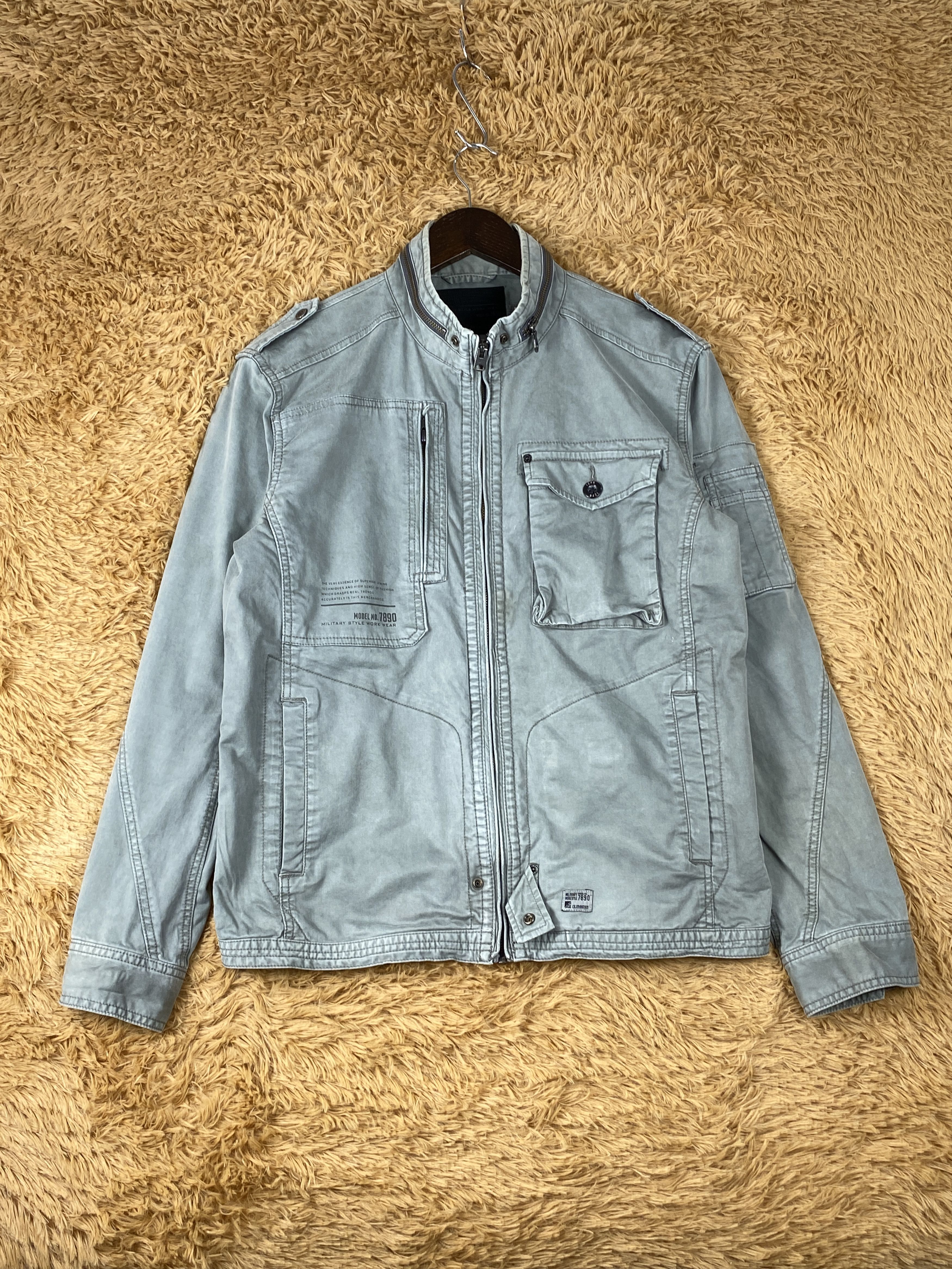 FRONTEER Vintage I-Z Frontier Military Workwear Jacket J1860 Size US S / EU 44-46 / 1 - 1 Thumbnail