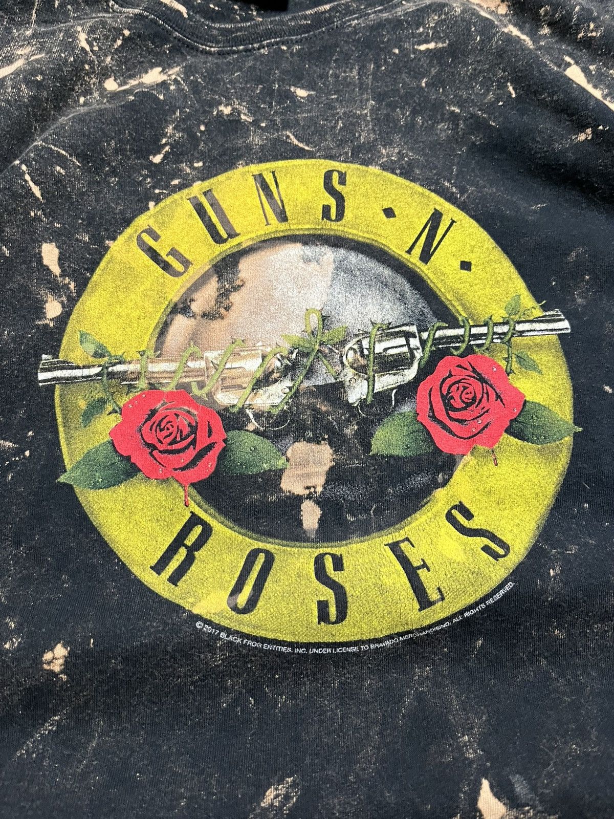 Guns N' Roses Vintage Guns N’ Roses Bleached Distressed Tee Size US S / EU 44-46 / 1 - 3 Thumbnail