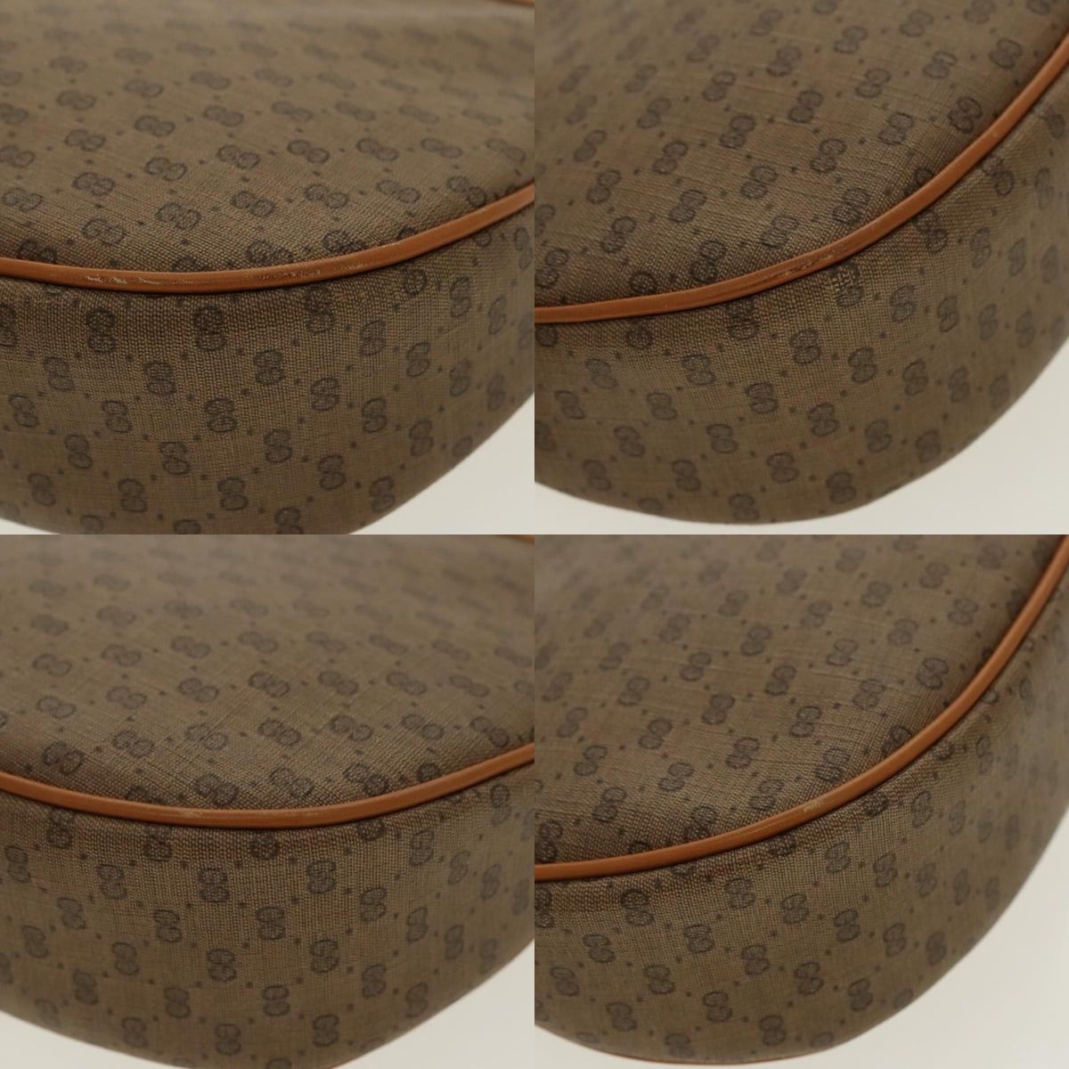 Gucci GUCCI Micro GG Canvas Shoulder Bag Beige Gold 007 87 007 87 Size ONE SIZE - 10 Thumbnail