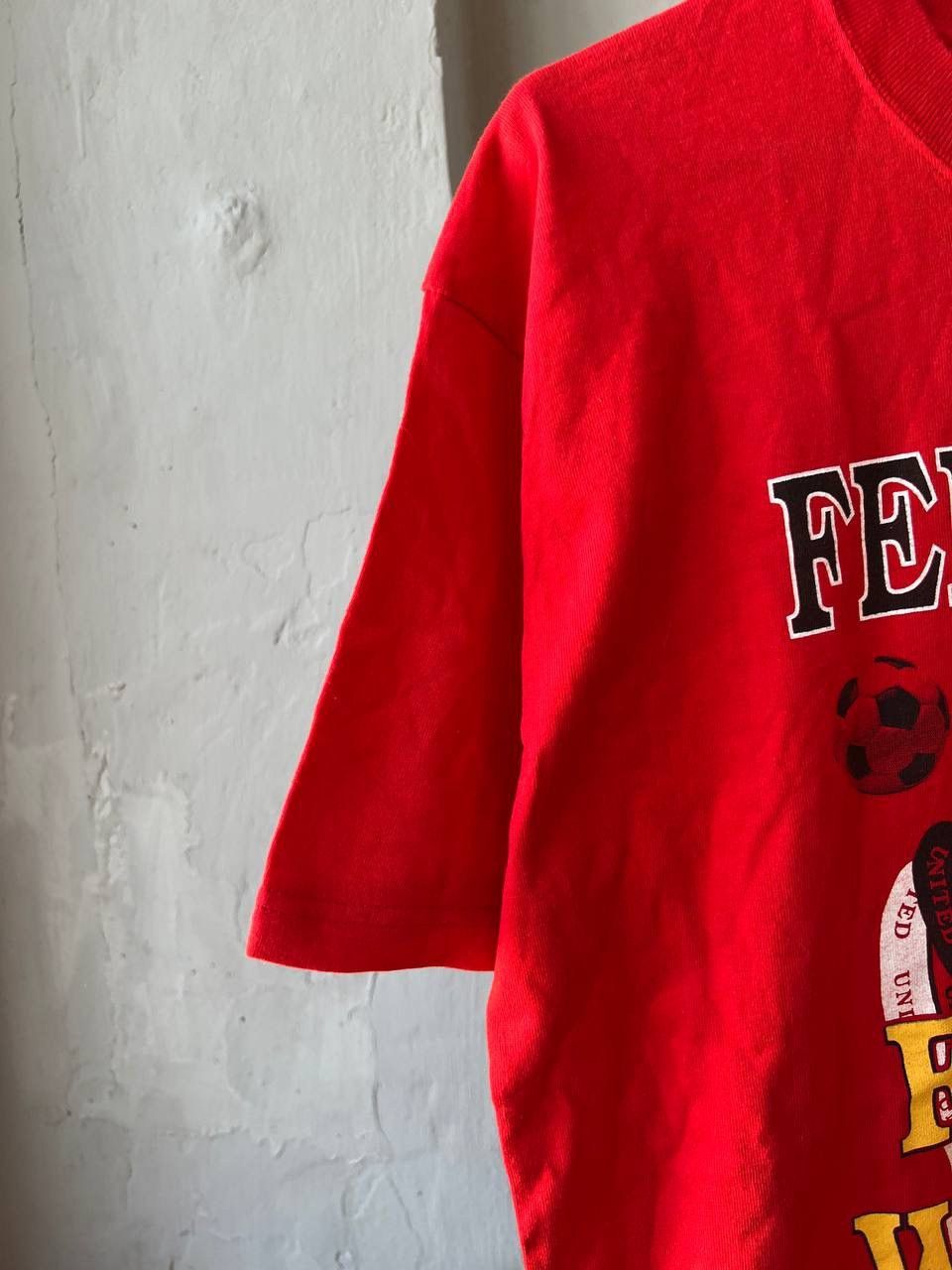 Vintage 1998/99 MANCHESTER UNITED TRIPLE DOUBLES FERGUSON’S T SHIRT Size US L / EU 52-54 / 3 - 4 Thumbnail
