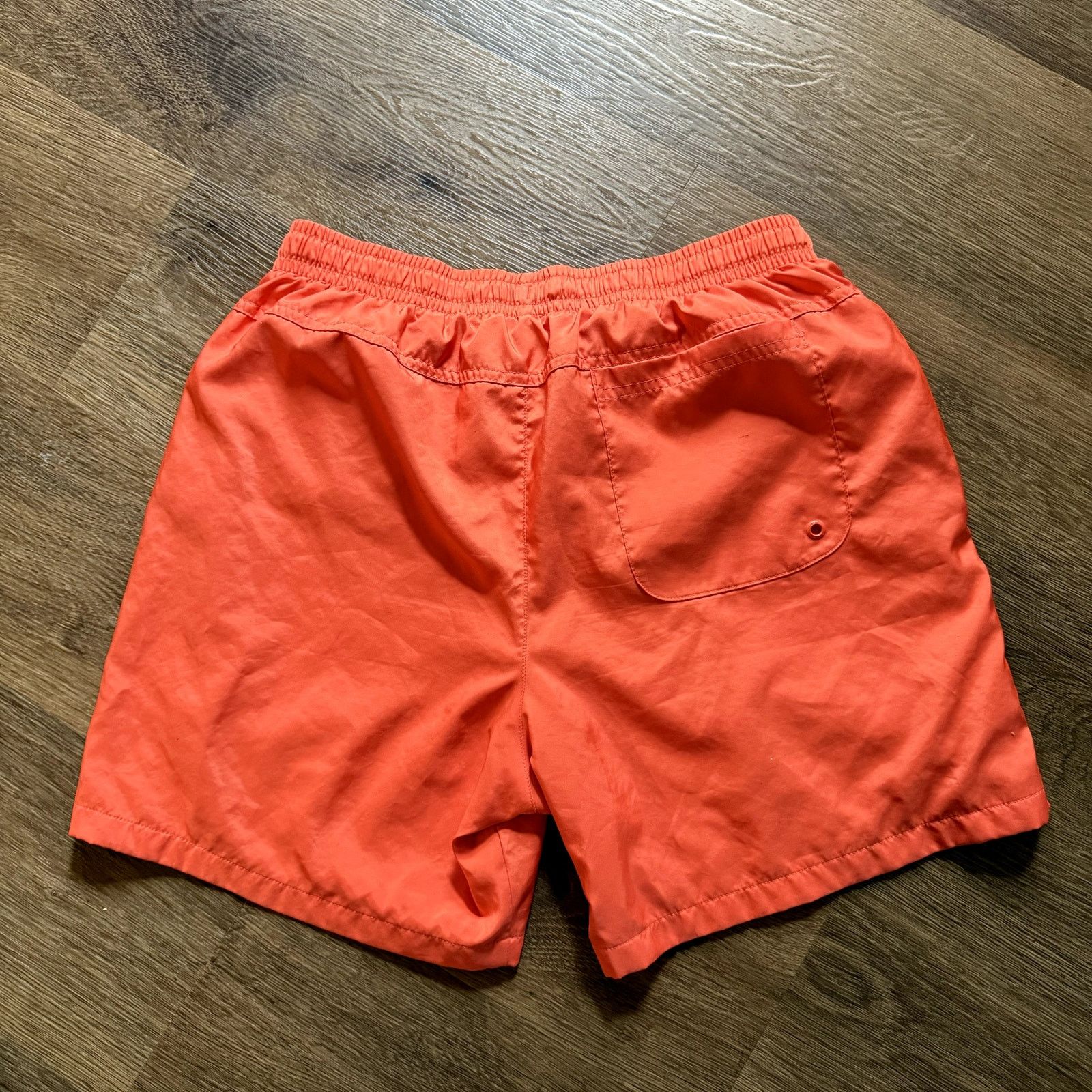 Nike Orange Elastic Waist Nike Althetic Shorts Size US 32 / EU 48 - 6 Thumbnail