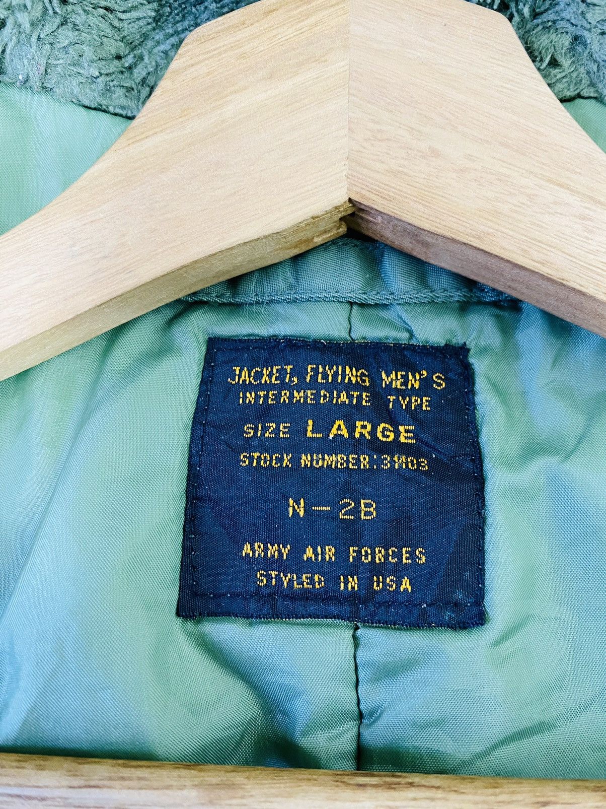Other A11 Rare - US Army Air Force Type N-2B Bomber Jacket Size US L / EU 52-54 / 3 - 15 Thumbnail
