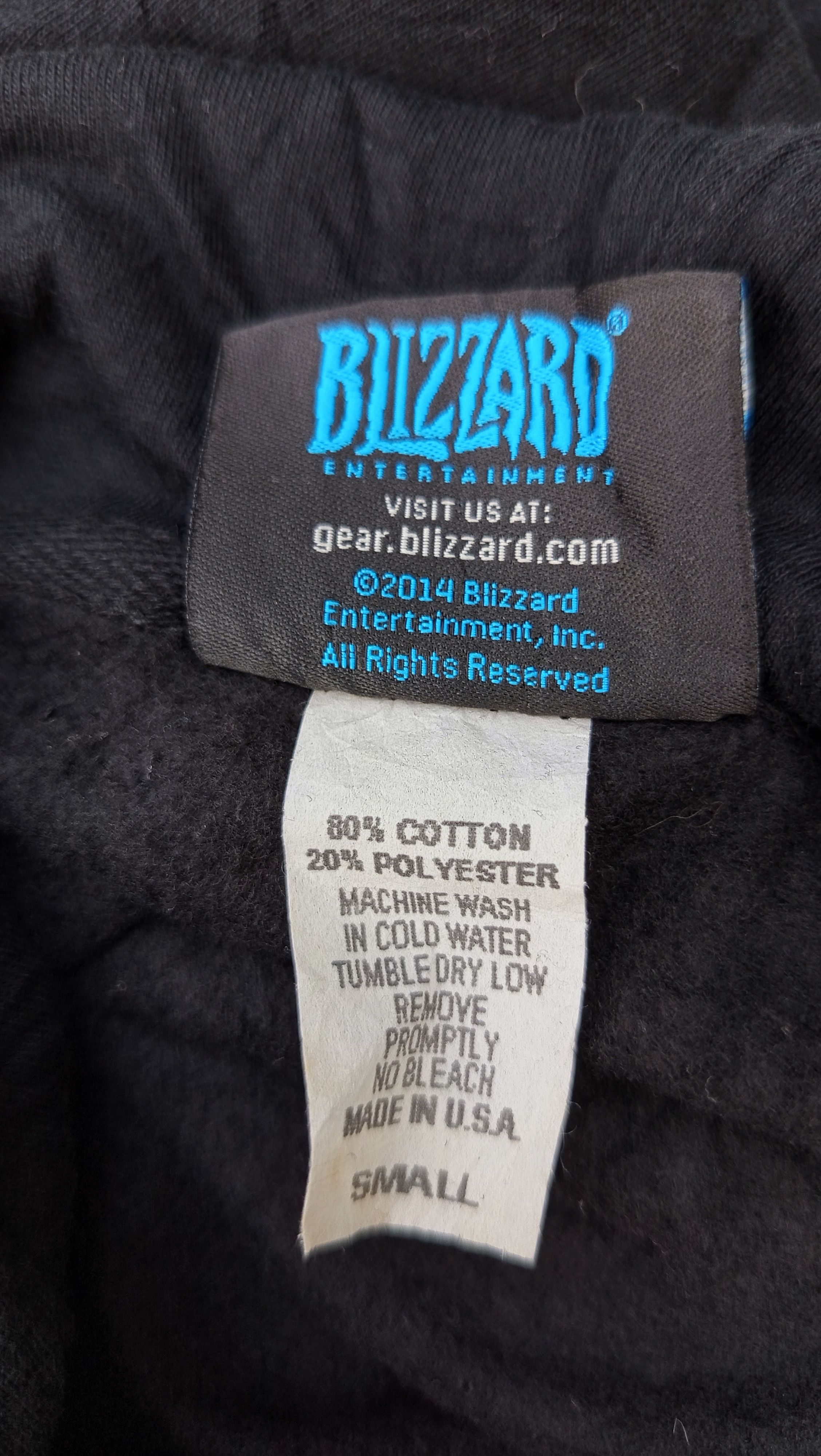 Vintage Heroes of The Storm Zip Up Hoodie Size US L / EU 52-54 / 3 - 5 Thumbnail
