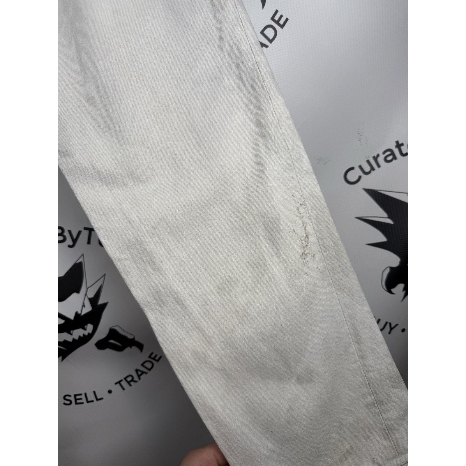 Levi's Vintage 80s Levi 501 Jeans White 30x30 | 29.5/29.5 Size US 30 / EU 46 - 6 Thumbnail