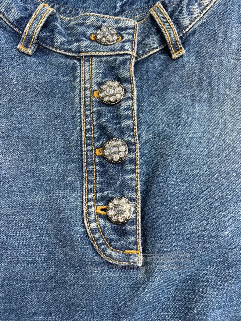 Chanel Chanel Long-sleeved denim Size S / US 4 / IT 40 - 3 Thumbnail
