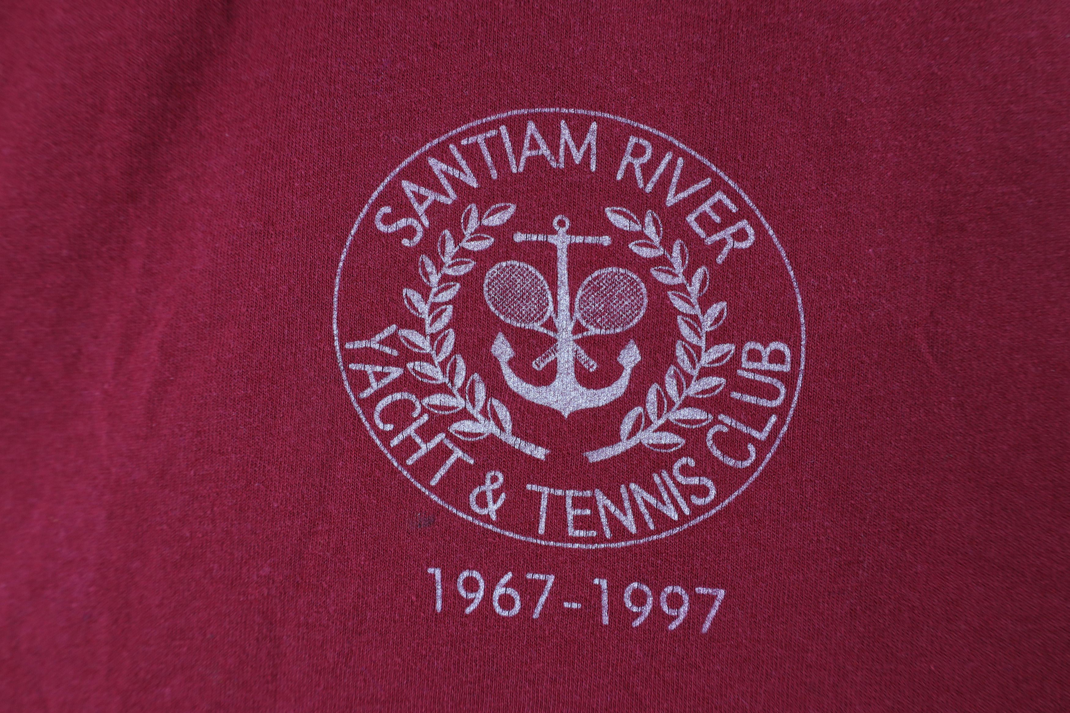 Vintage Vintage 90s Spell Santiam River Yacht Tennis Club T-Shirt Size US L / EU 52-54 / 3 - 4 Thumbnail