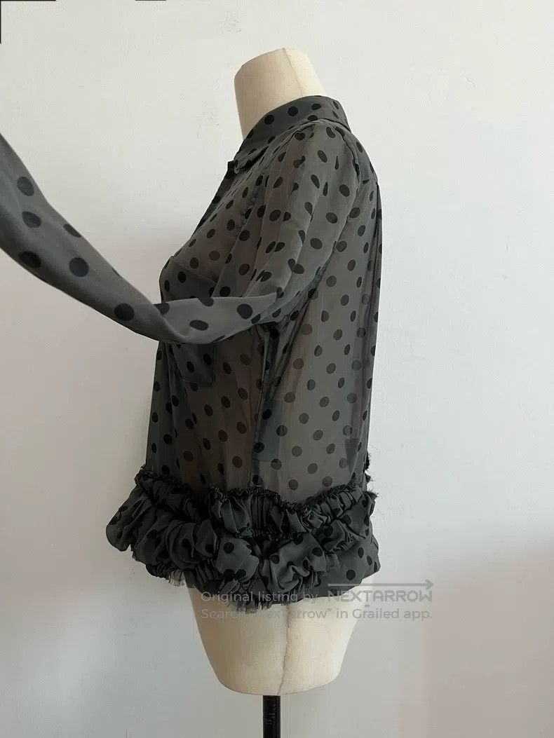 Comme des Garcons Comme des Garcons Polka dot top, shirt Size XS / US 0-2 / IT 36-38 - 3 Thumbnail
