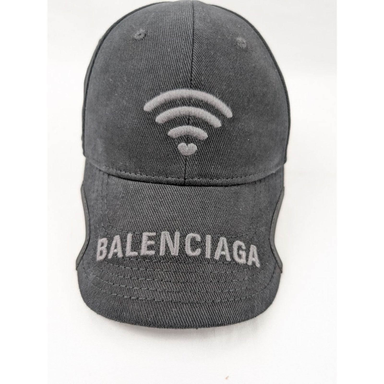 Balenciaga o1rshd1 Size:S / Cap / Hat in Black/Grey Size ONE SIZE - 3 Thumbnail