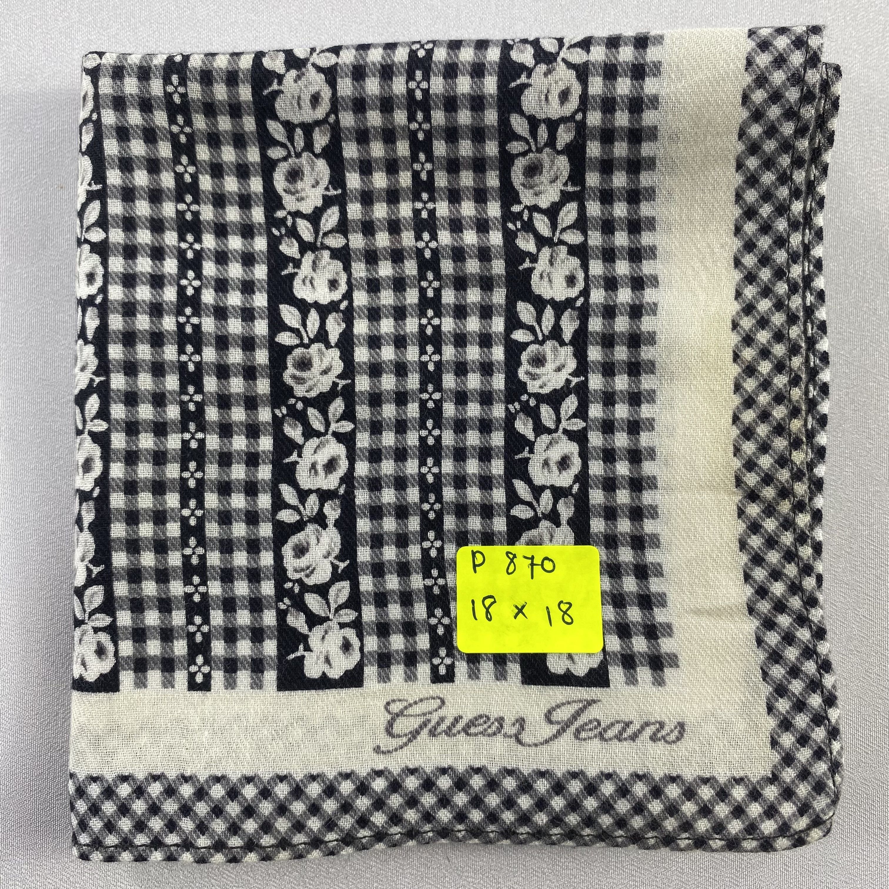 Guess × Vintage Guess Jeans Bandana/ Handkerchief / Neckerchief-P870 Size ONE SIZE - 5 Thumbnail