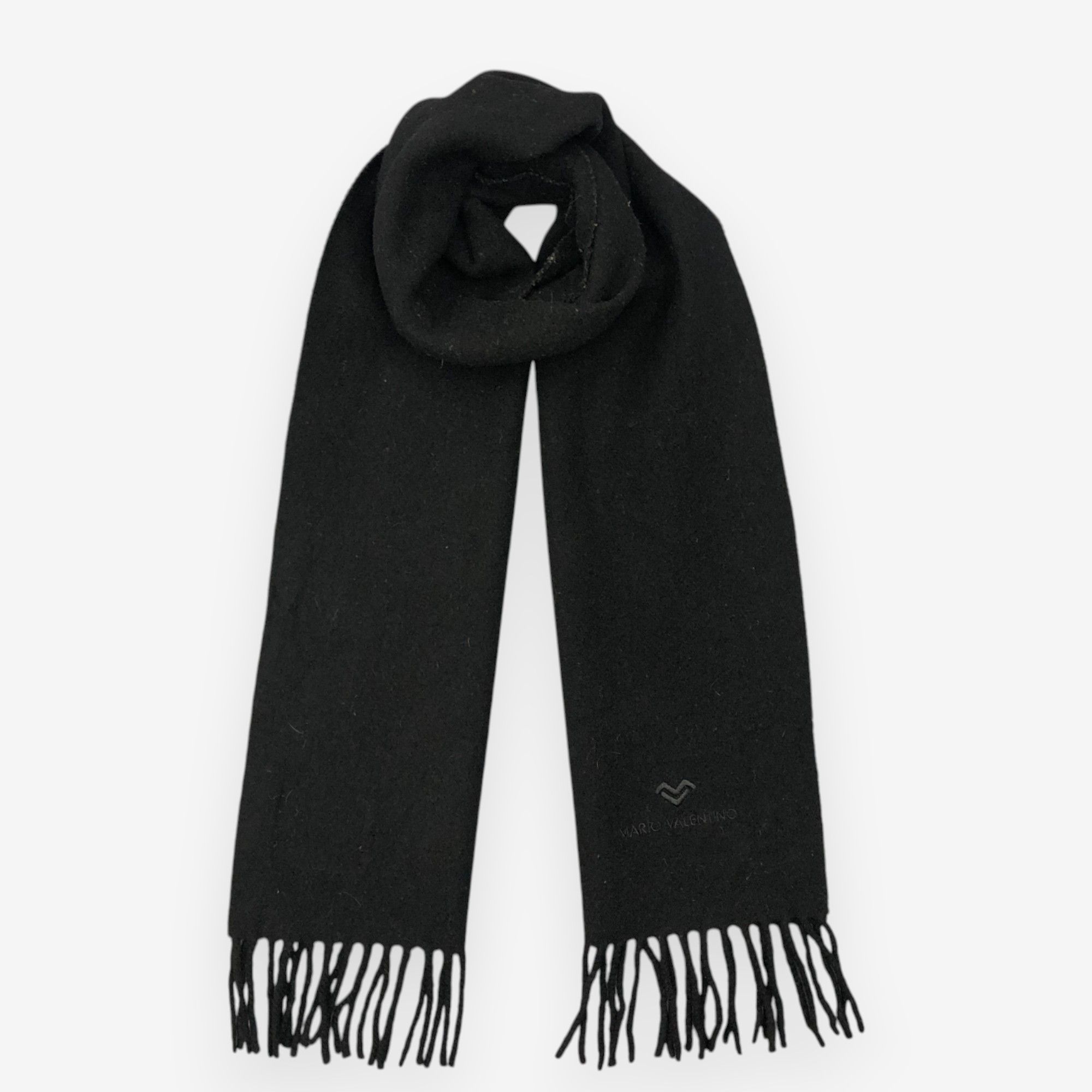 Mario Valentino Vintage Mario Valentino Scarf Muffler Wool Winter Scarves Size ONE SIZE - 1 Thumbnail