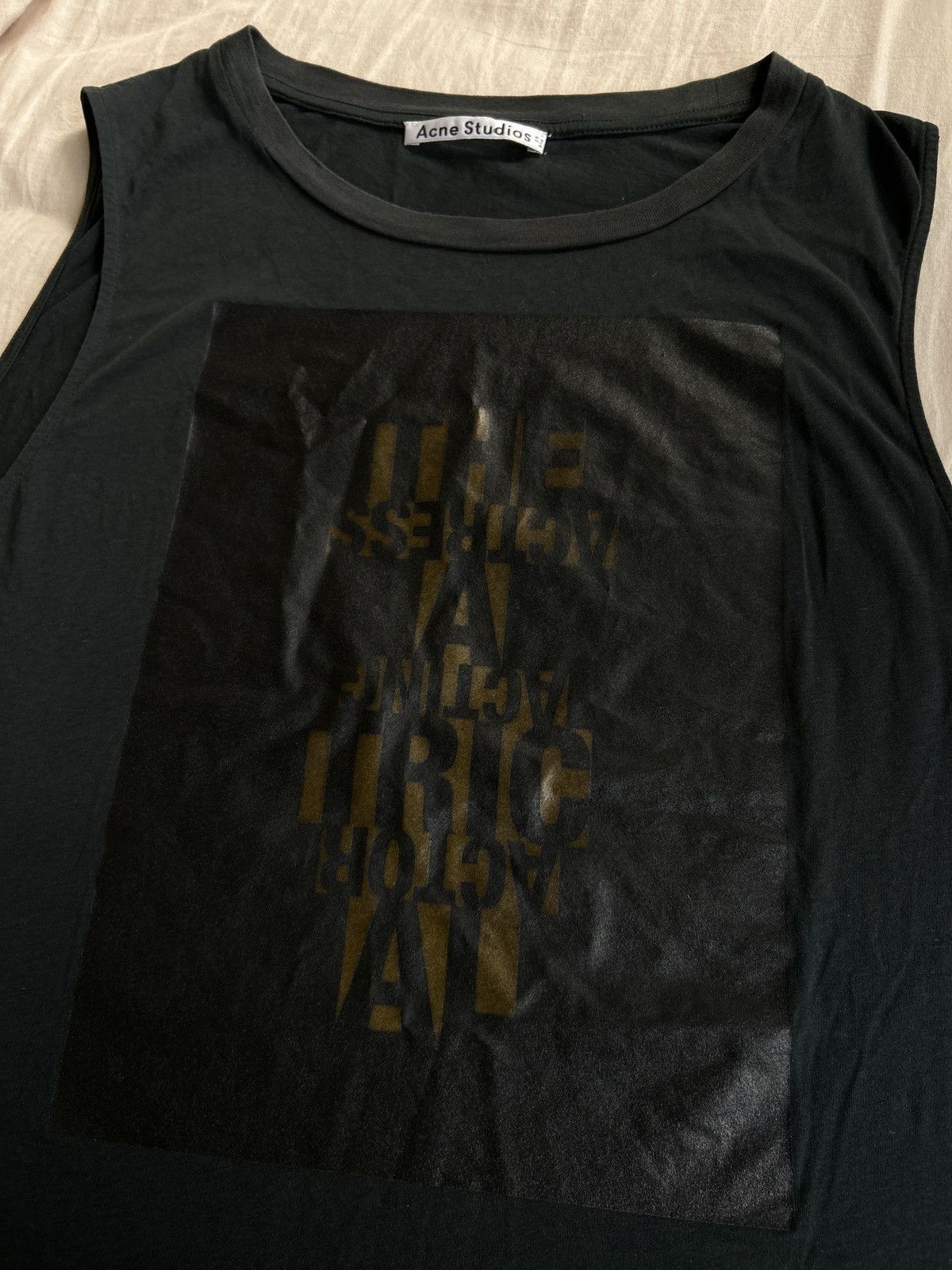 Acne Studios × Vintage Acne Studios Unisex Tank Top Size M / US 6-8 / IT 42-44 - 3 Thumbnail