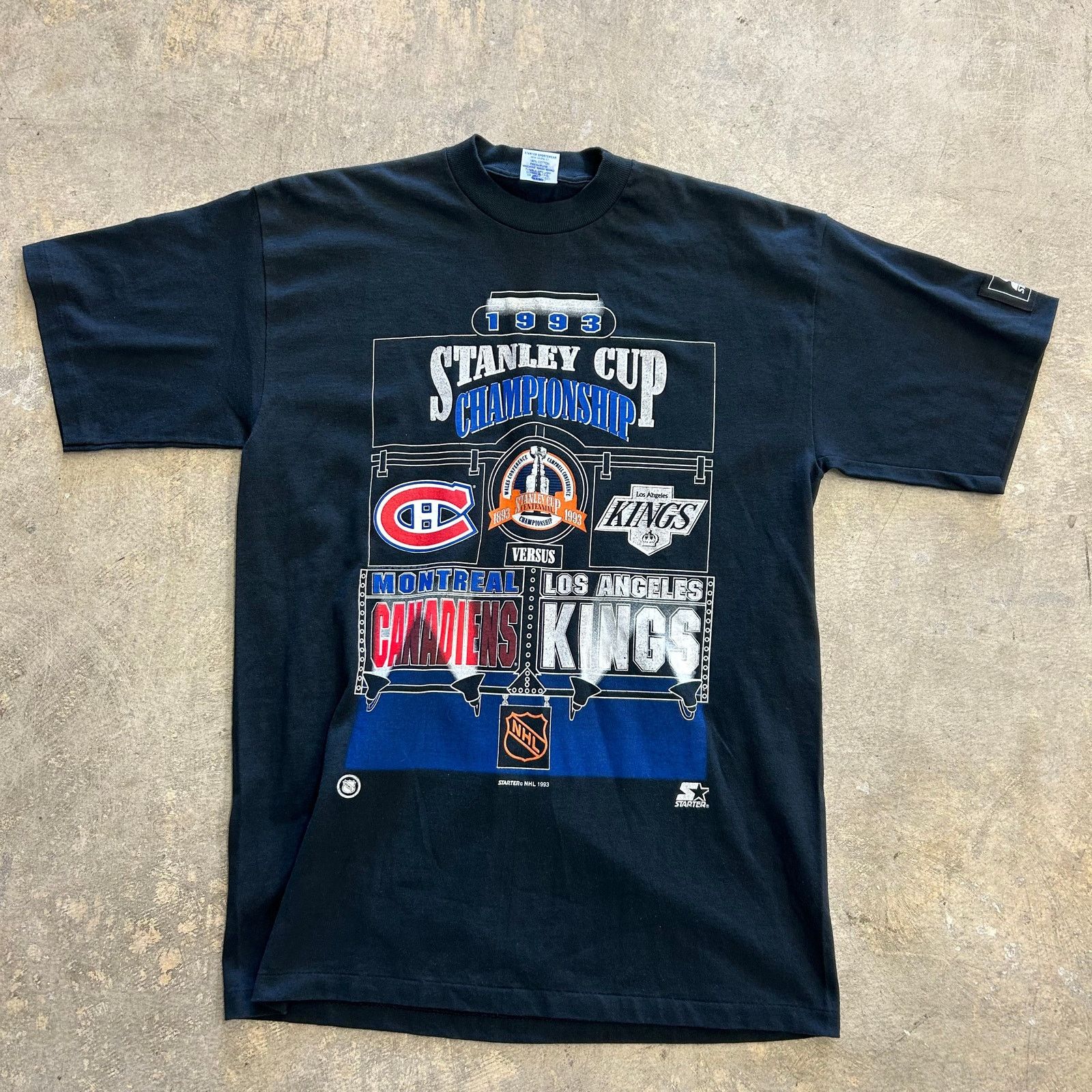 NHL 1993 Stanley Cup Champions Sz L Size US L / EU 52-54 / 3 - 1 Thumbnail