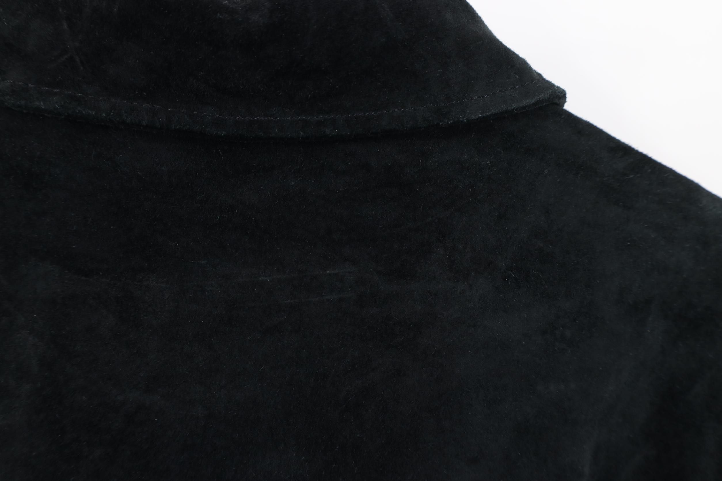 Vintage Vintage 90s Streetwear Leather Sweater Bomber Jacket Black Size XL / US 12-14 / IT 48-50 - 13 Thumbnail