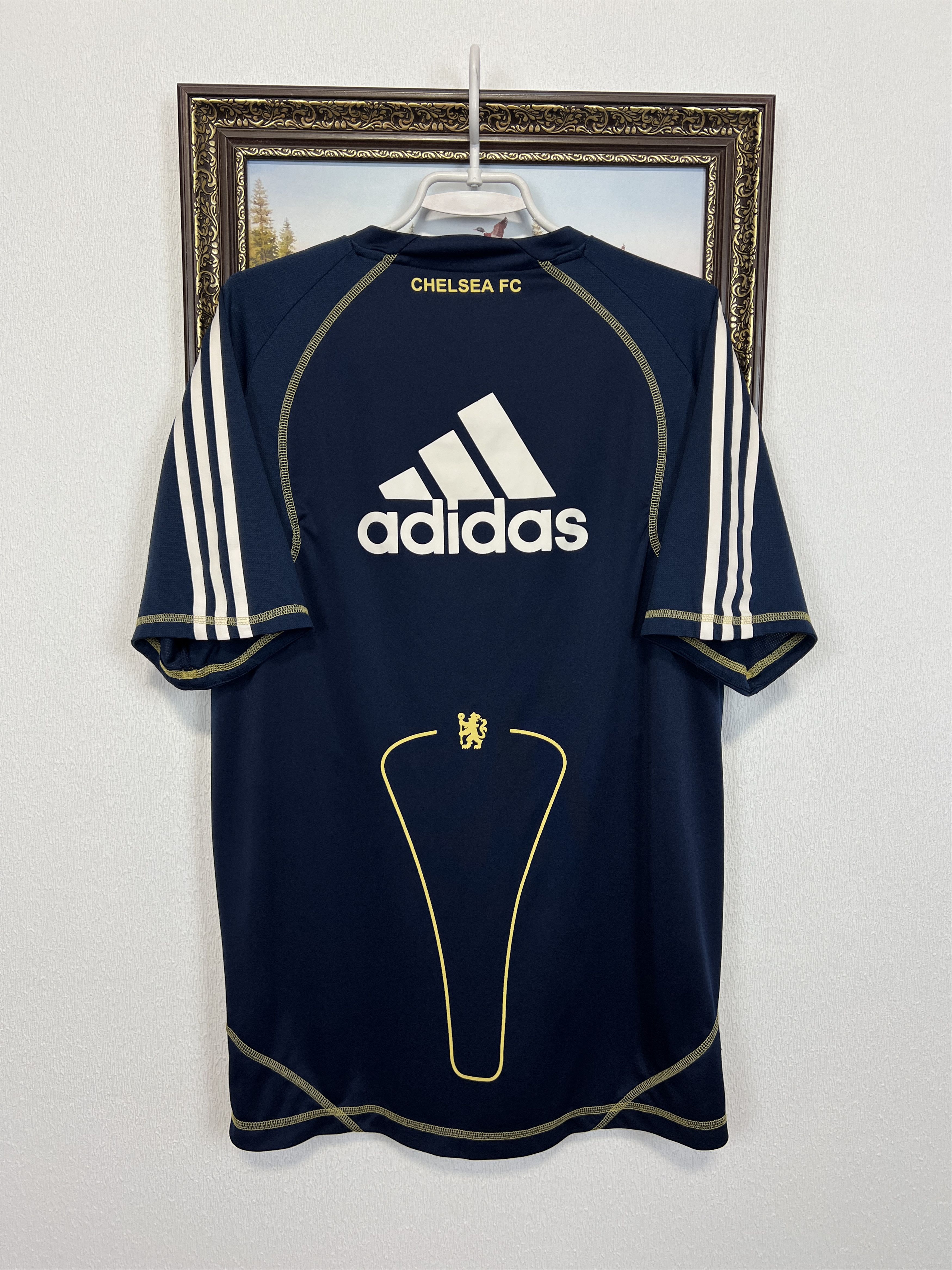 Adidas Vintage Chelsea Football Player Issue Train Shirt Jersey Size US XL / EU 56 / 4 - 8 Thumbnail
