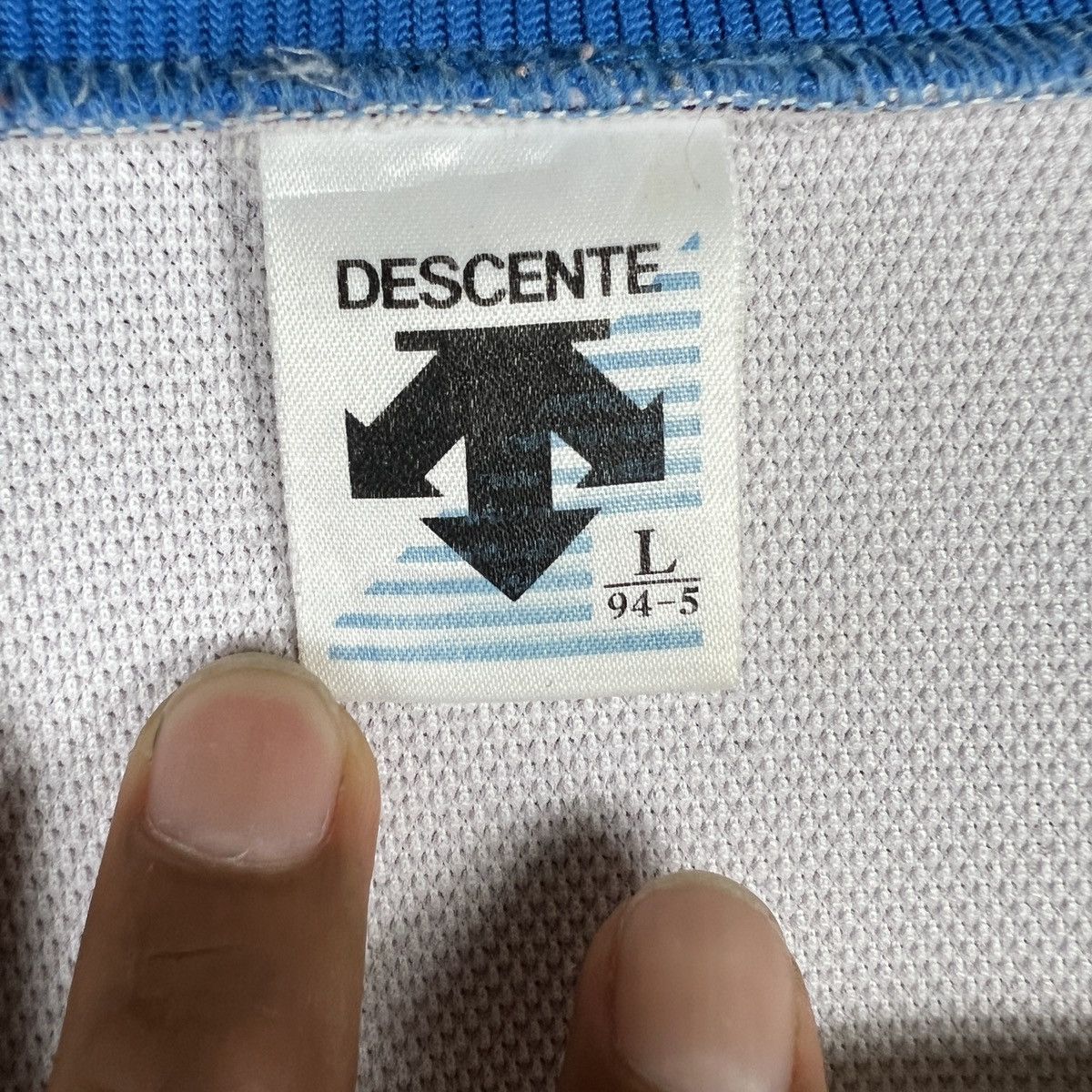 Descente 🔥 VINTAGE TEAM DESCENTE TRACK SWEATER Size US L / EU 52-54 / 3 - 10 Thumbnail