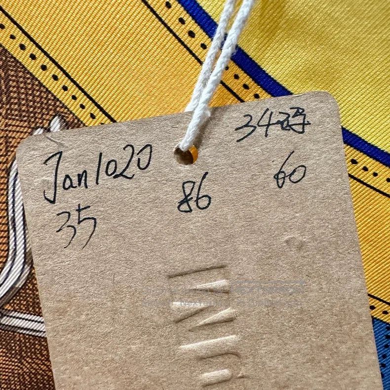 Hermes Hermes Lockchain pattern silk cashmere blended short-sleev Size XXS / US 00 / IT 34 - 5 Thumbnail