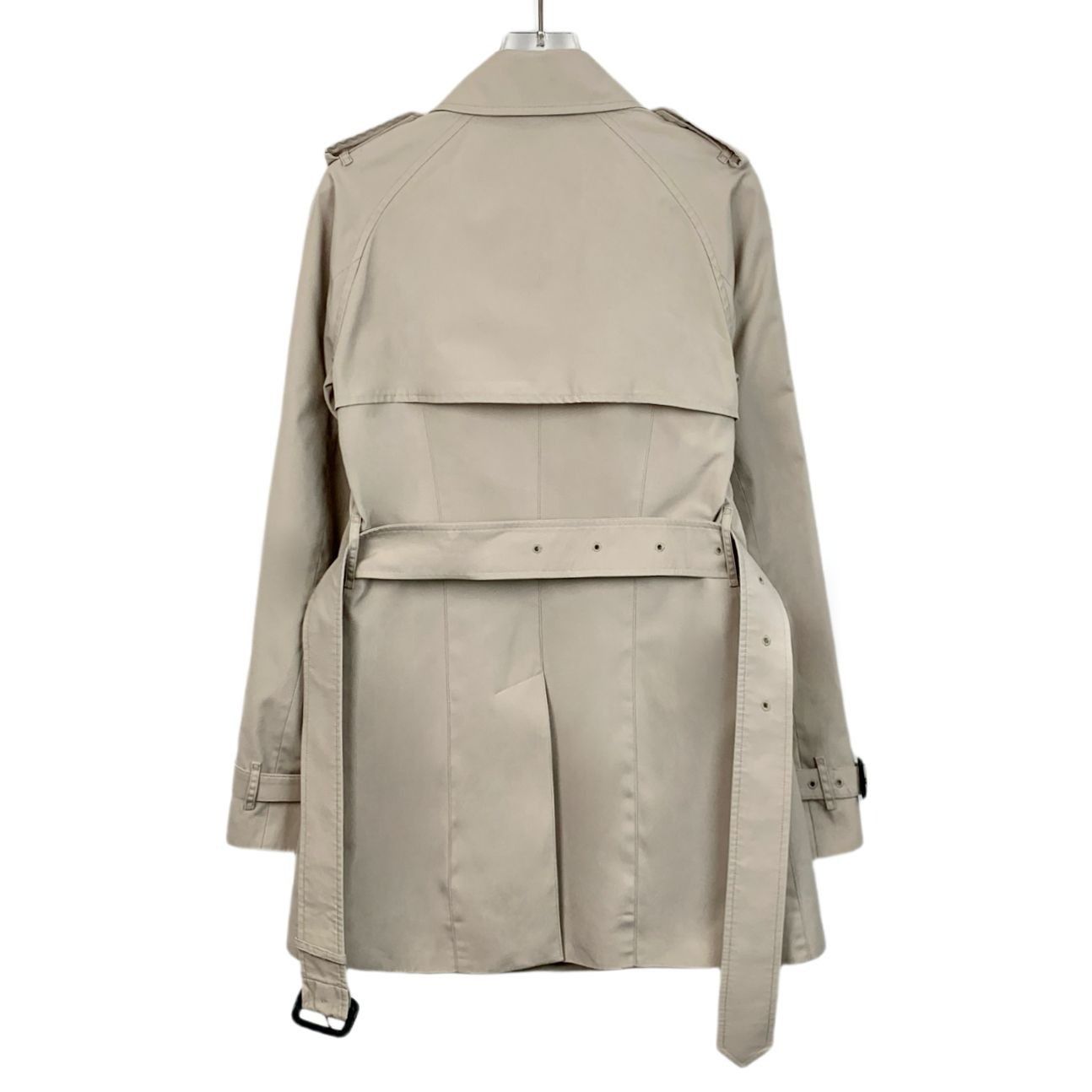 Burberry Burberry Khaki Double-Breasted Belted Trench Coat (Size 36/X Size XS / US 0-2 / IT 36-38 - 6 Thumbnail