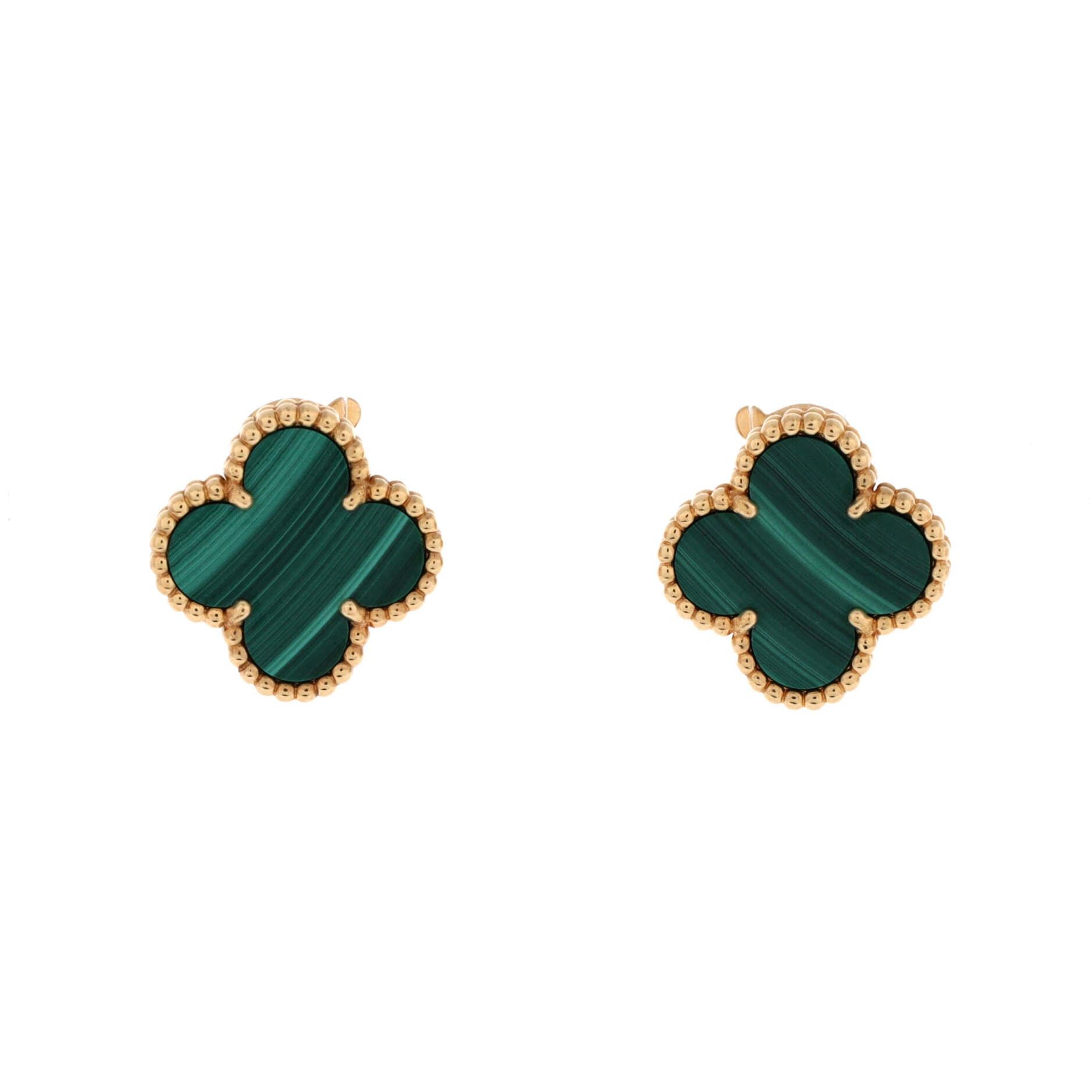 Van Cleef & Arpels Vintage Alhambra Earrings Size ONE SIZE - 1 Thumbnail