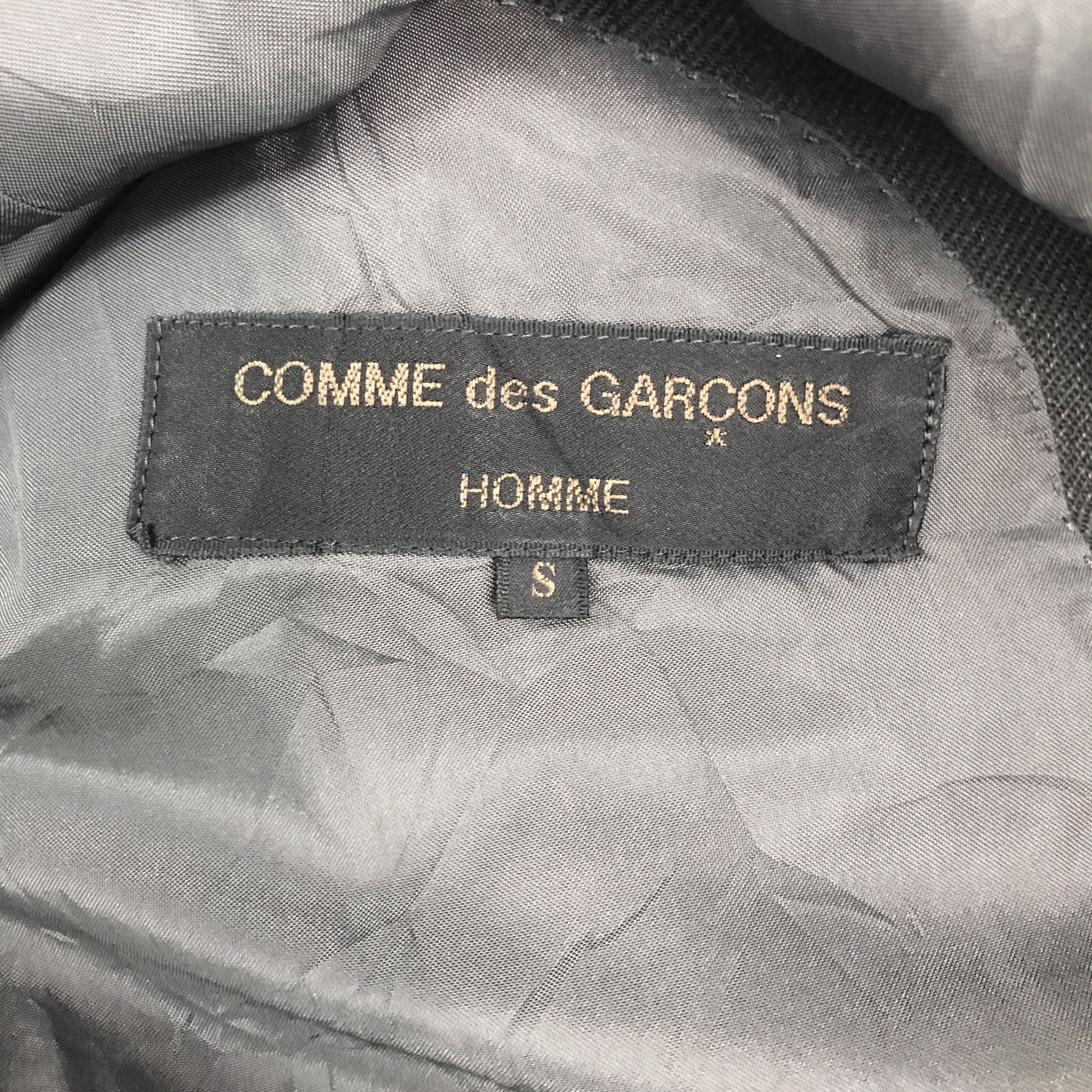 Comme des Garcons Rare comme des garcons Homme Blazer Coat jacket Size US S / EU 44-46 / 1 - 9 Thumbnail