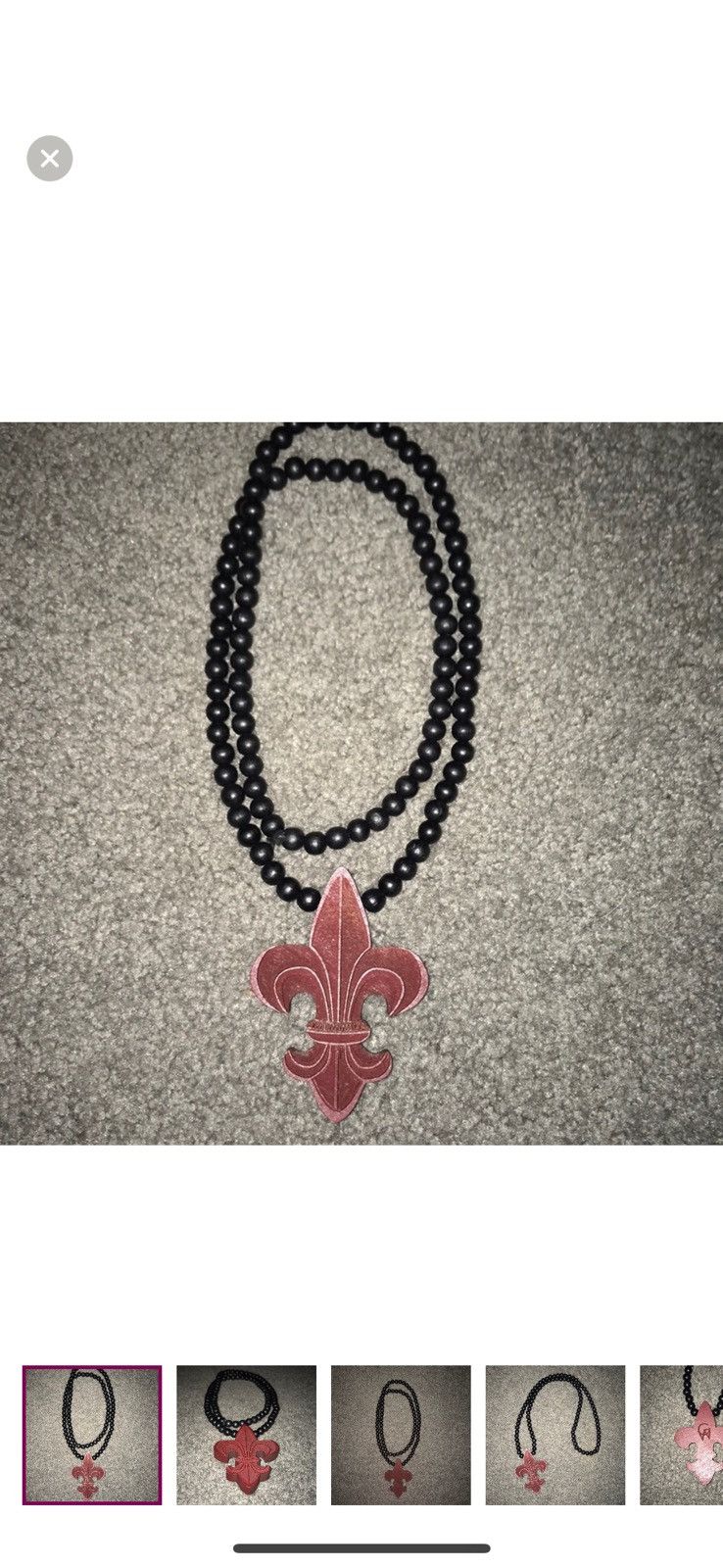 Goodwood NYC good wood nyc fleur de lys - saints Size ONE SIZE - 8 Thumbnail